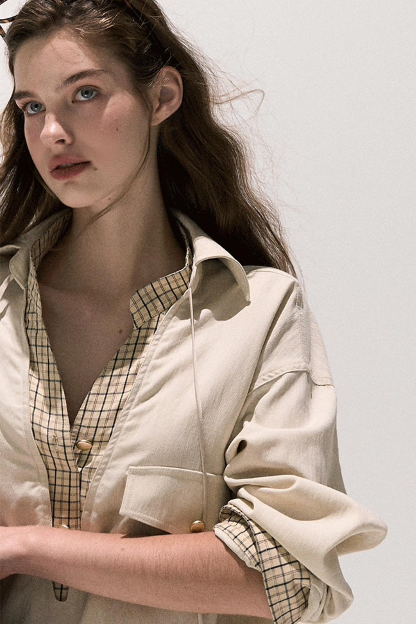 High Contrast Cotton Two-Piece Set-Up