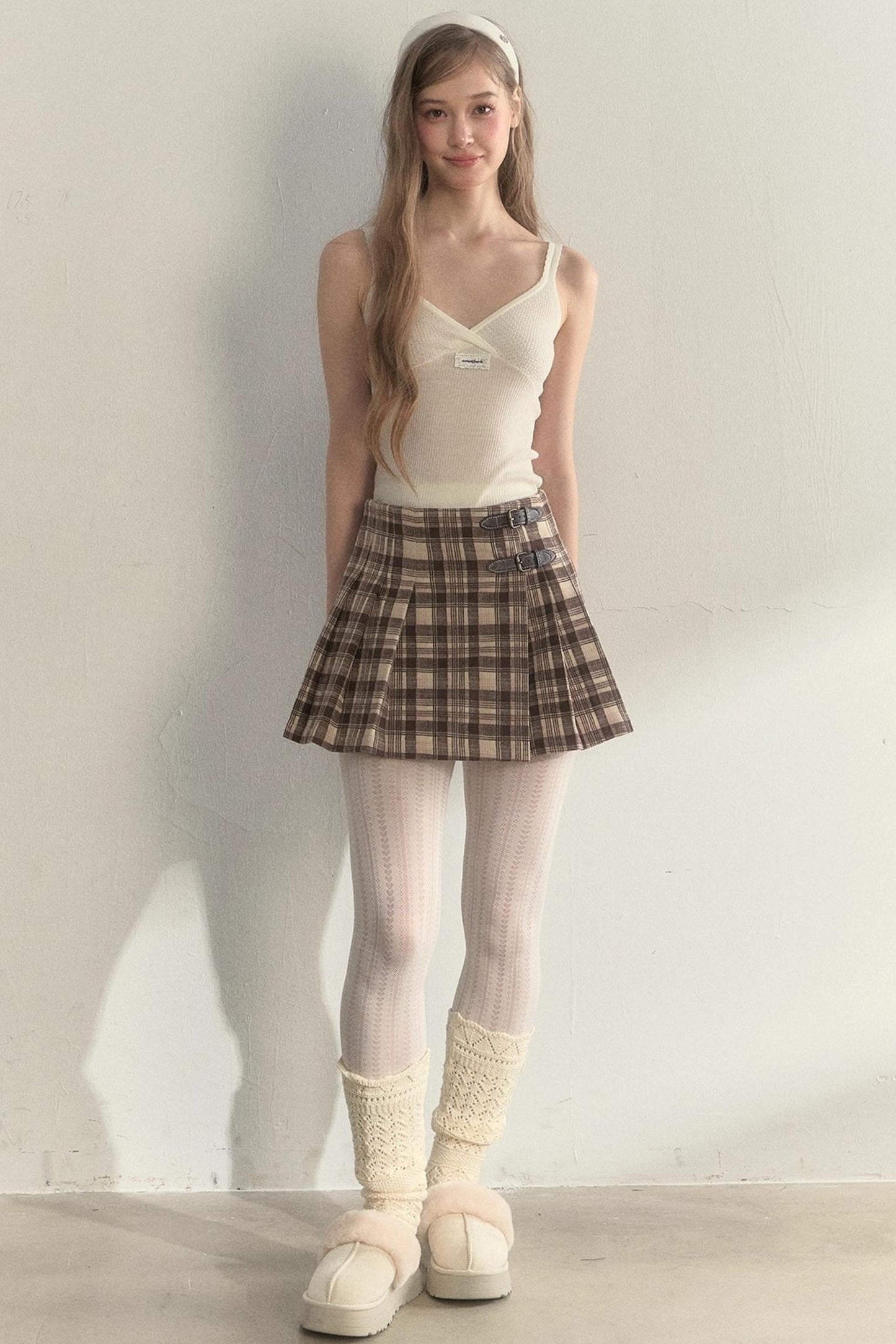 Miu Wool Knitted Layered Camisole