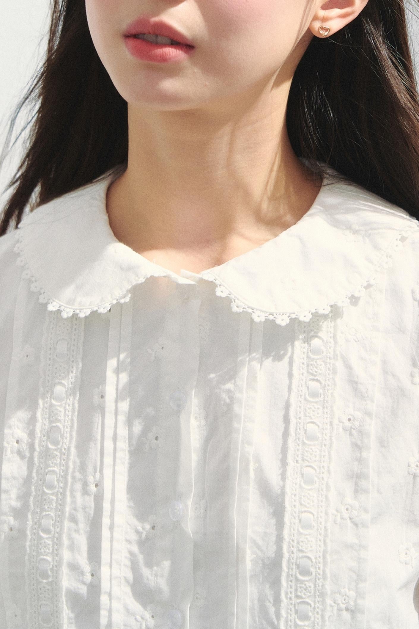 Minty Checks Skirt Shirt Set-Up