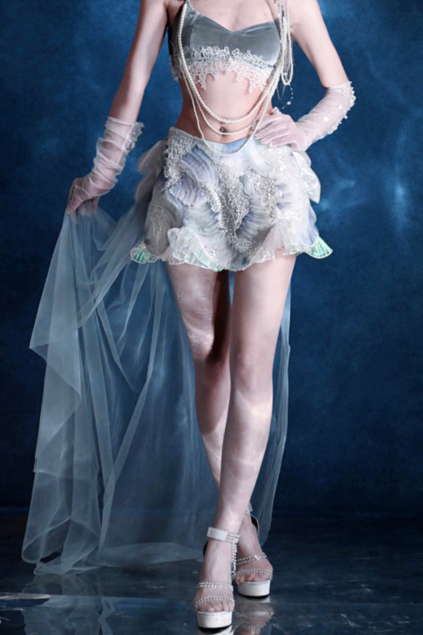 SIREN SKIRT - SAND