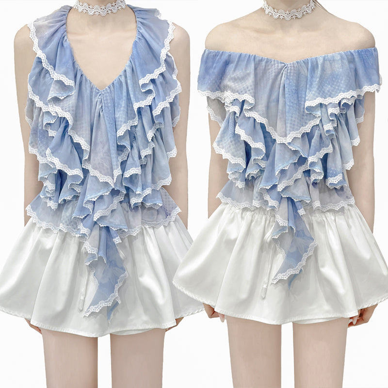 Moonlight Ripple Ambient Camisole Set-Up