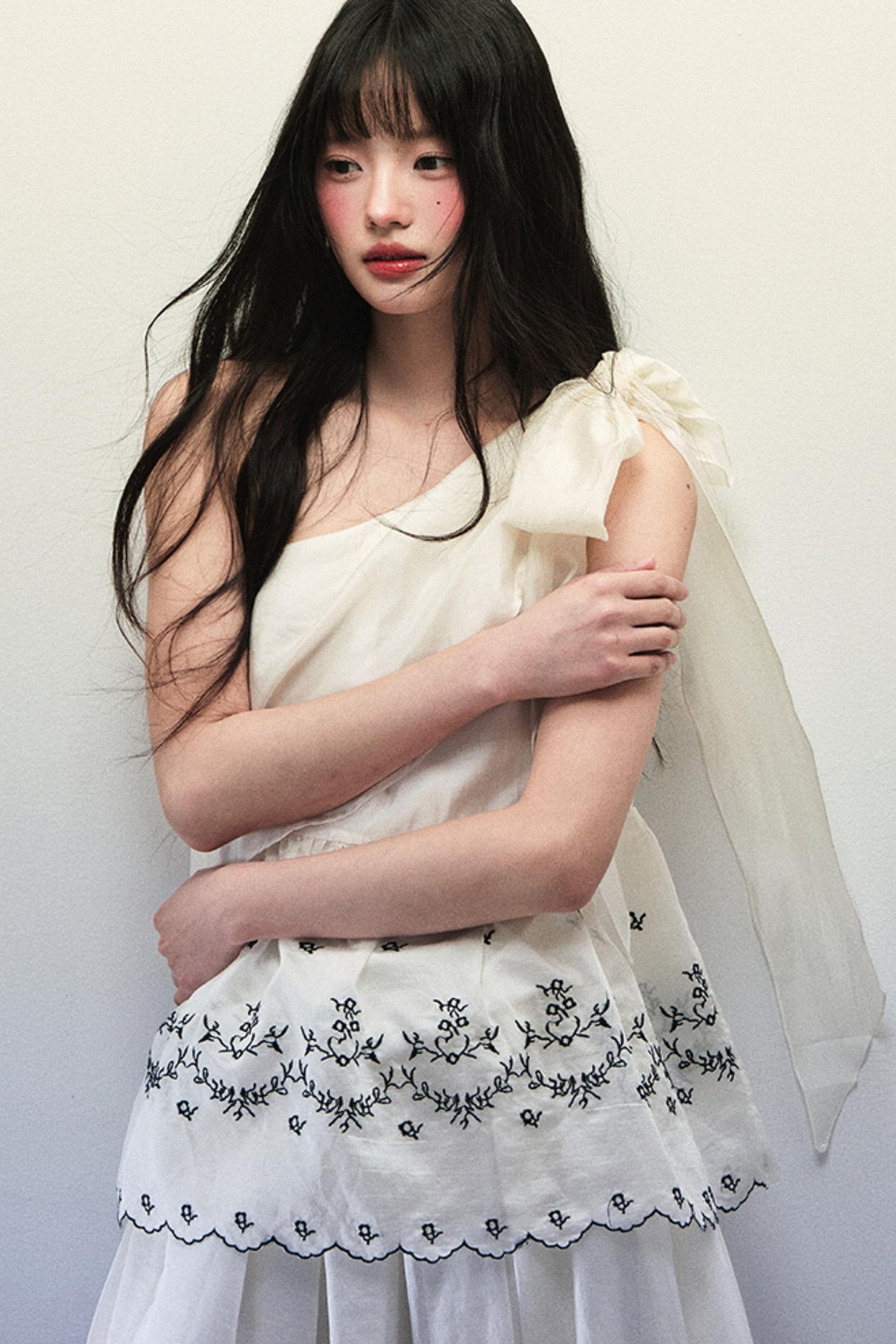 Elegant Summer Vest & Skirt Set-Up