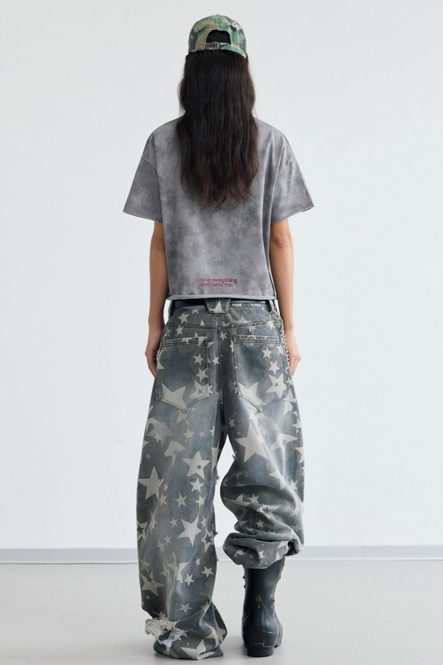 Retro Loose Peplum Tee