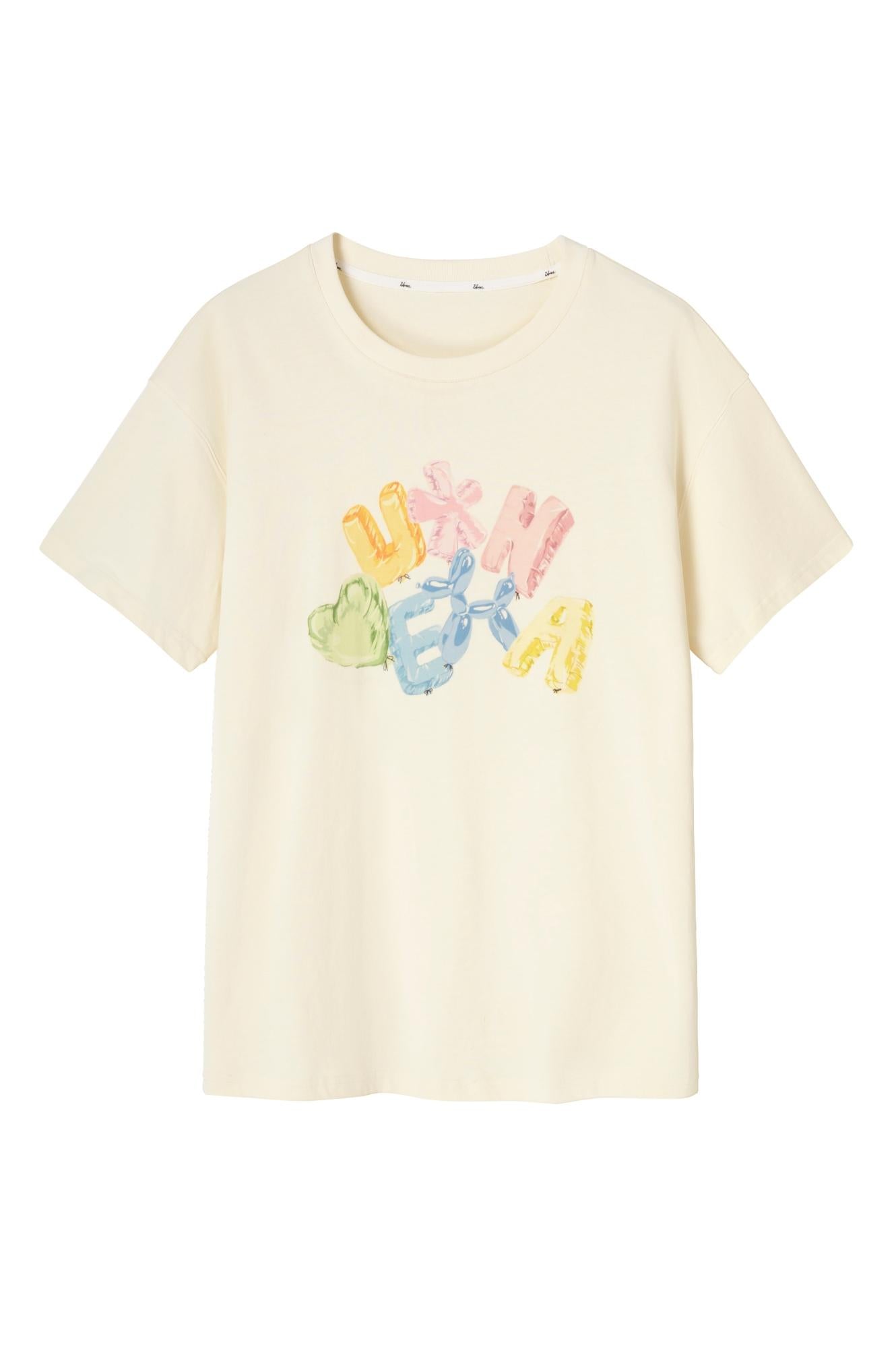 Retro Beige Graphic Tee