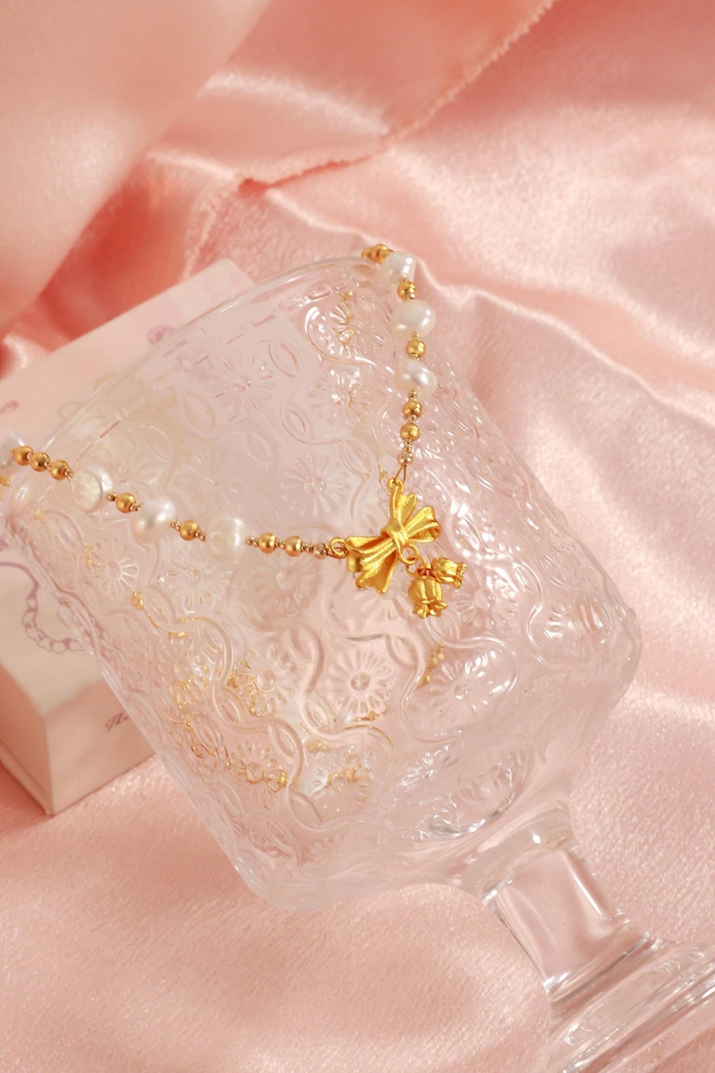 Butterfly Pearl Necklace
