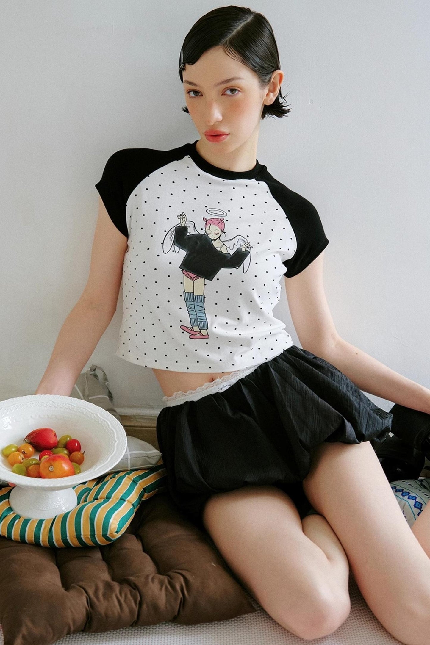 Angel Pink Dot Tee