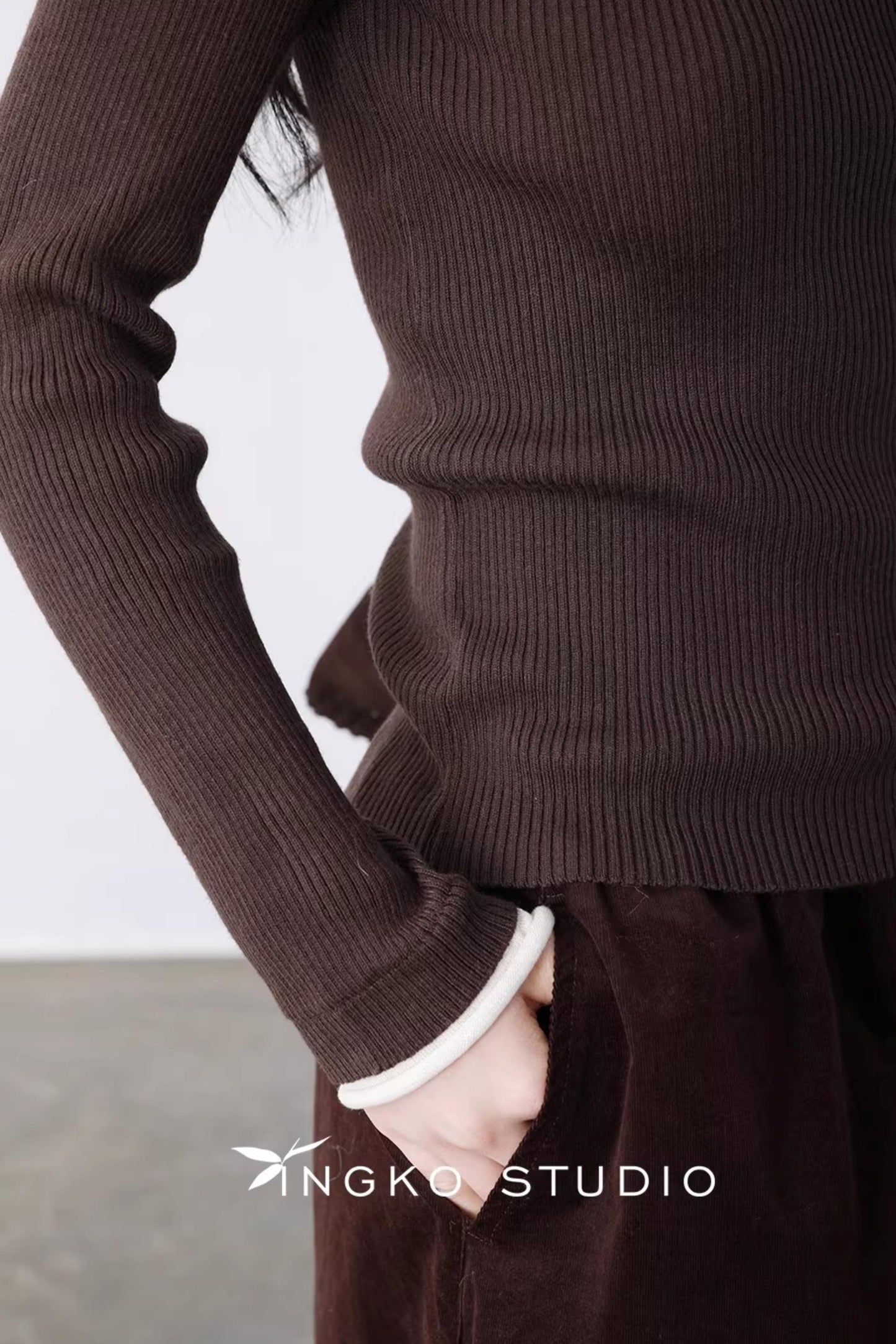 Autumn Leaf Color-Block Sweater