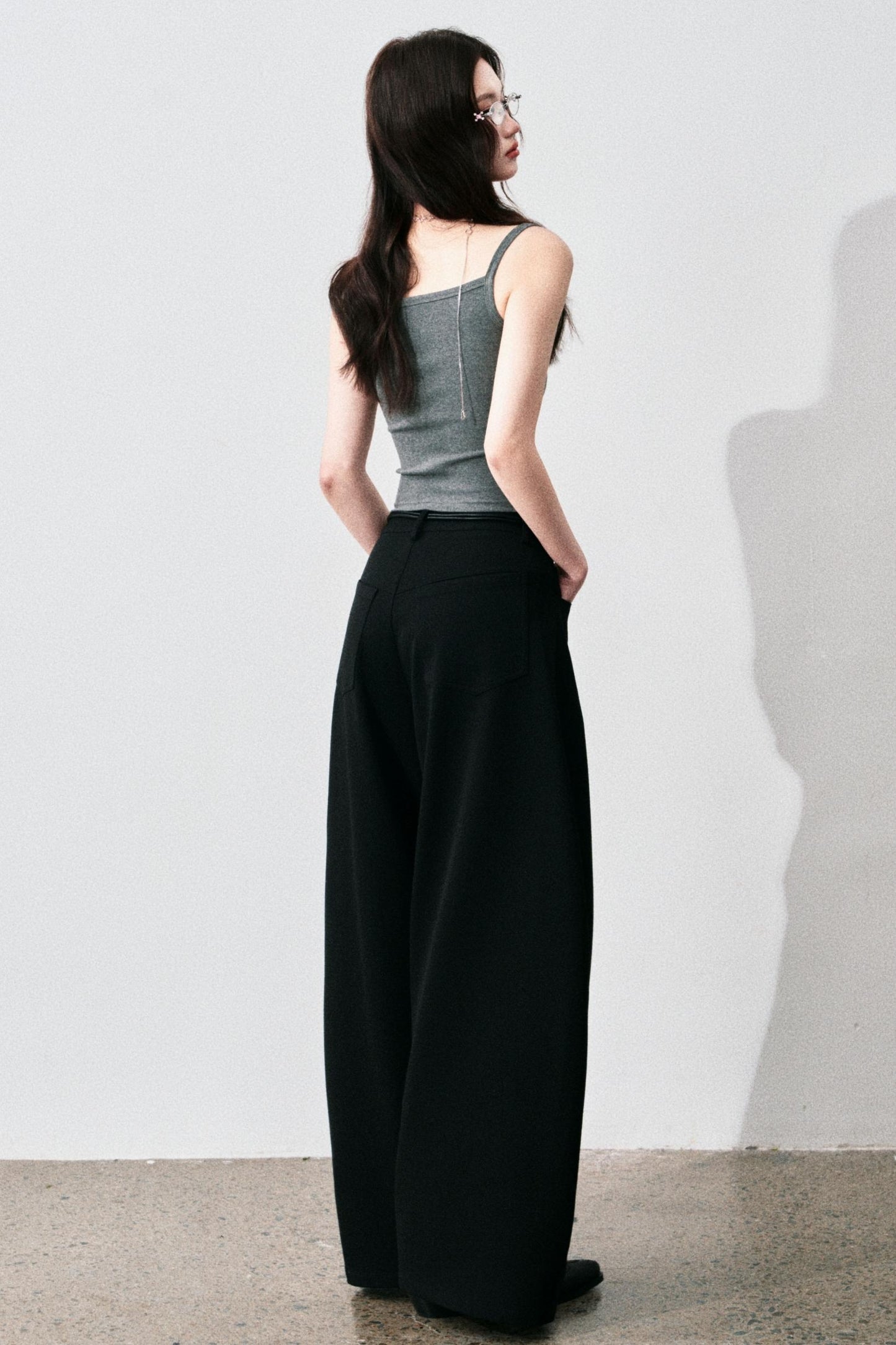 Chic Black Machete Trousers