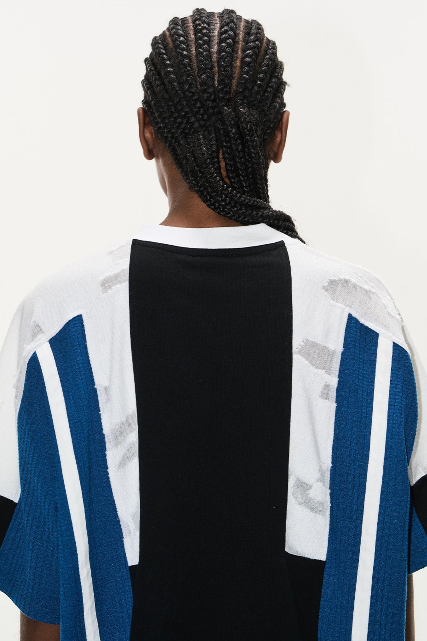 Colorblock Embroidered Tee