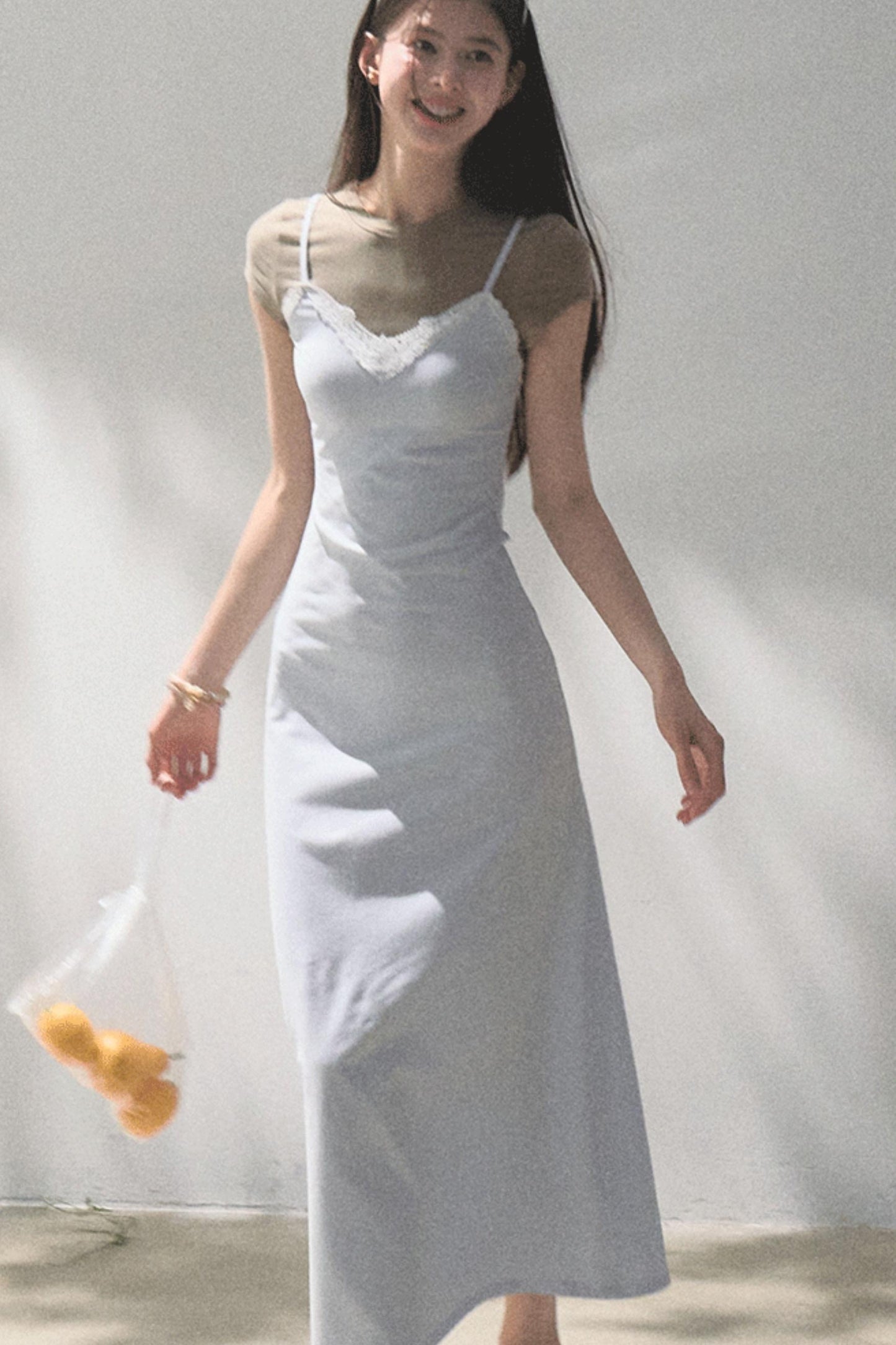 Chic Waist-Cinching Camisole Dress