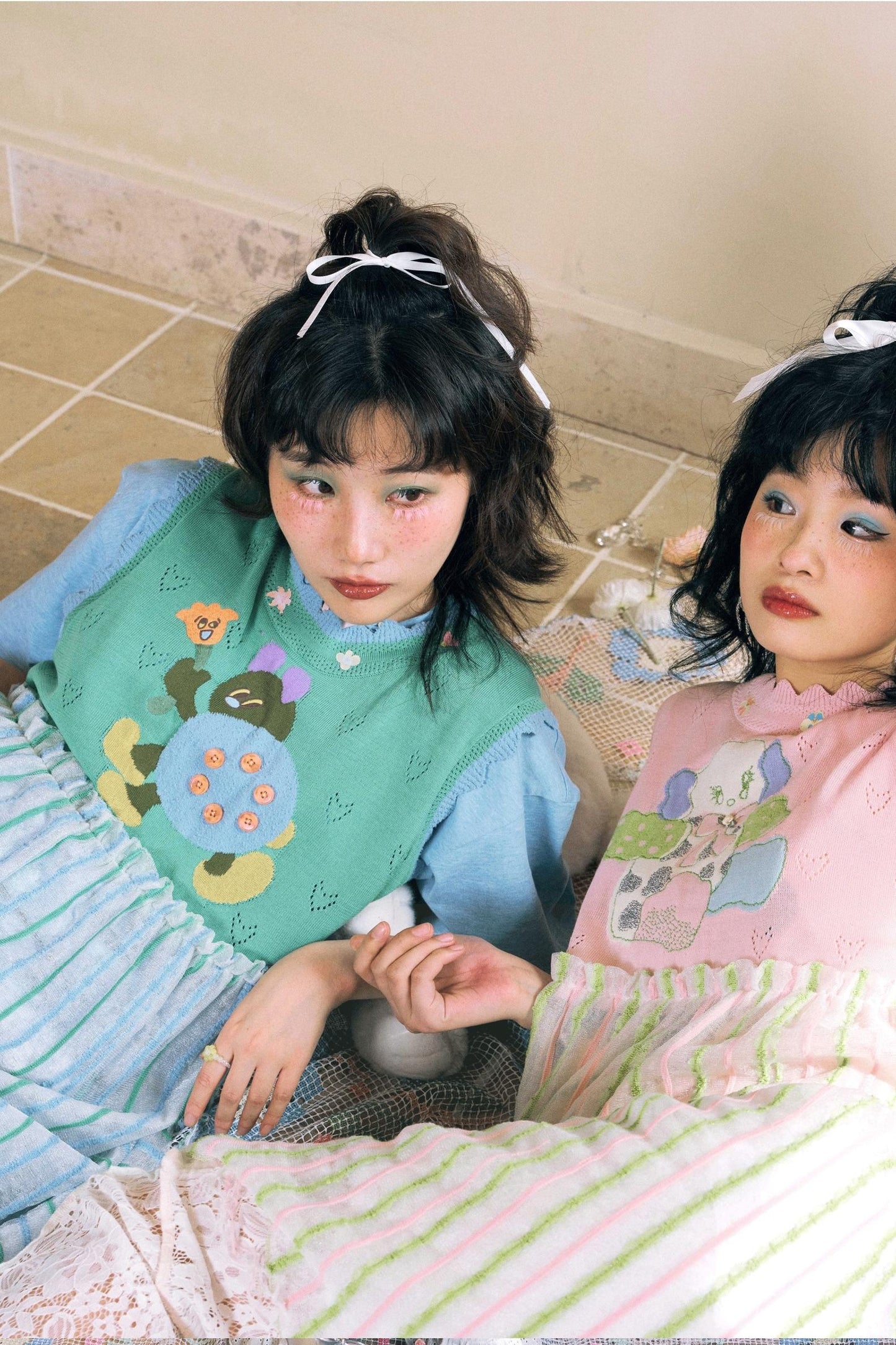 Ladybug Handmade Knit Tank Dress