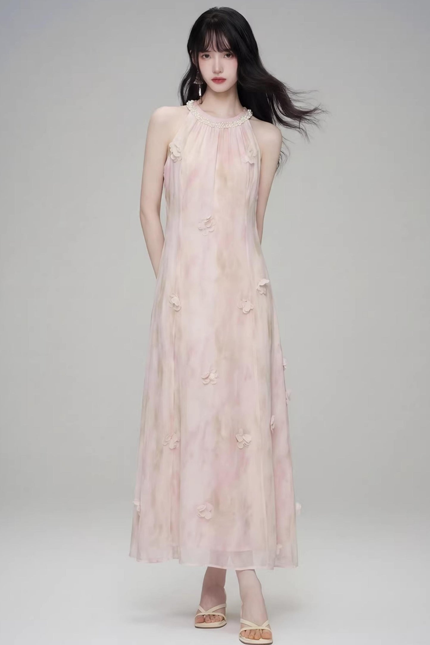 Dreidimensionales Blumenkleid