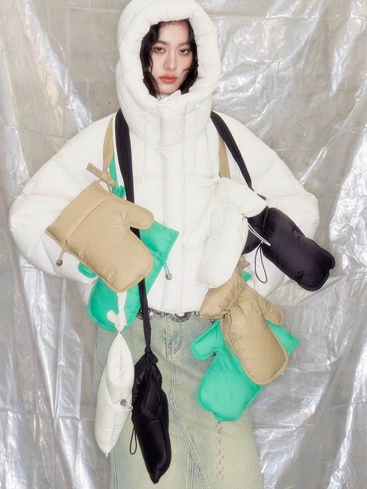 Mehrfarbige umweltfreundliche wasserdichte Daumenhandschuhe