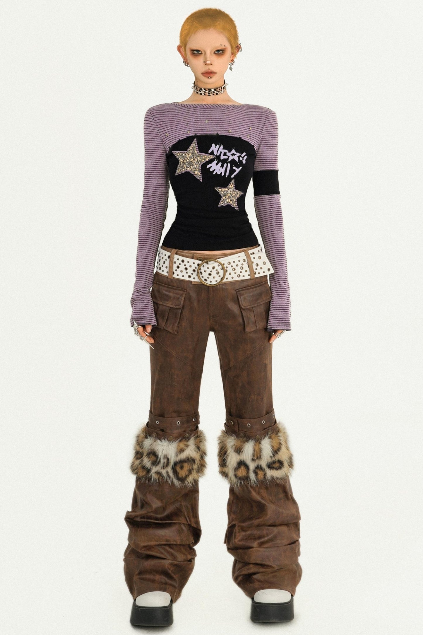 Vintage Silhouette Fit Pants