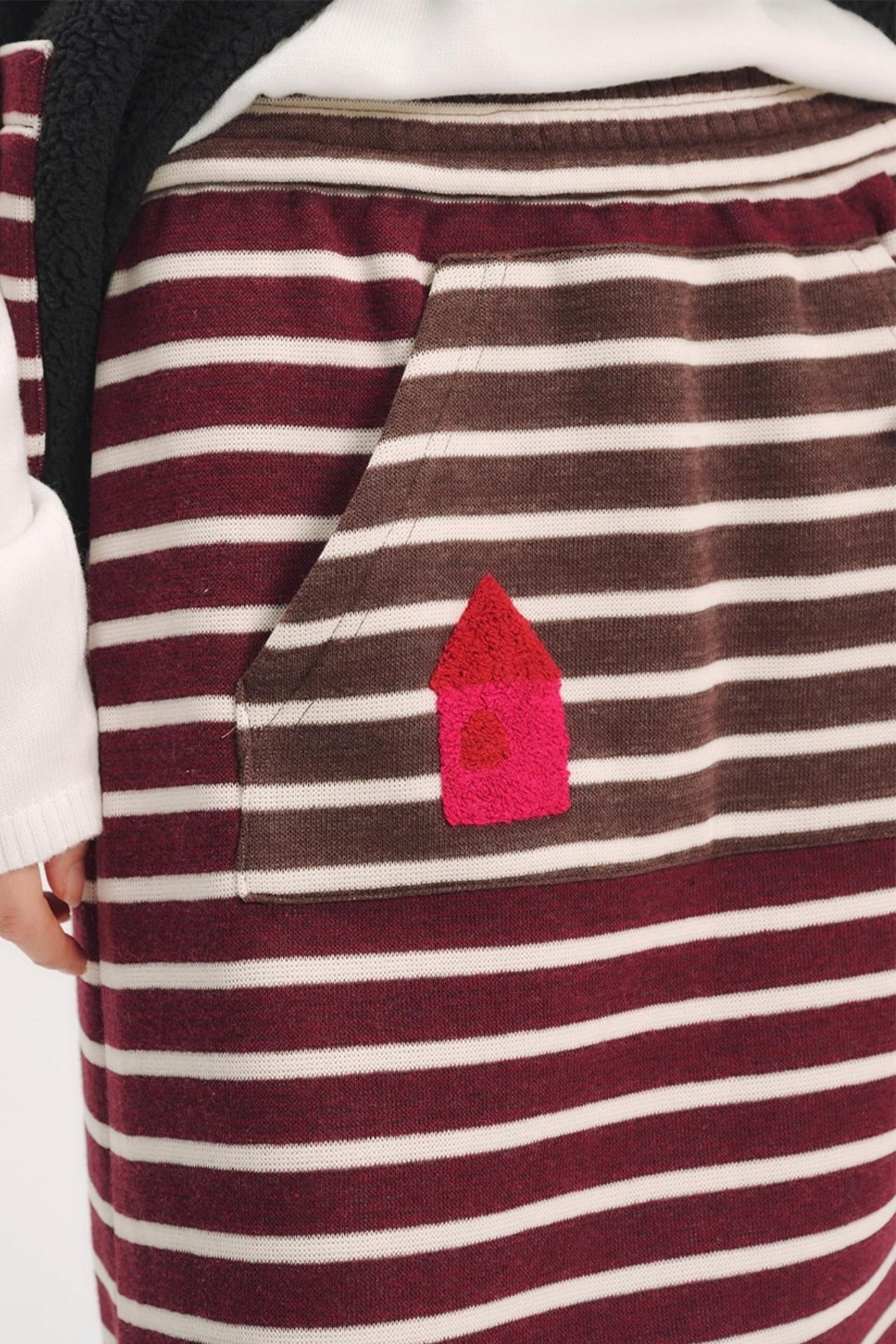 Colorful 3D Embroidery Skirt