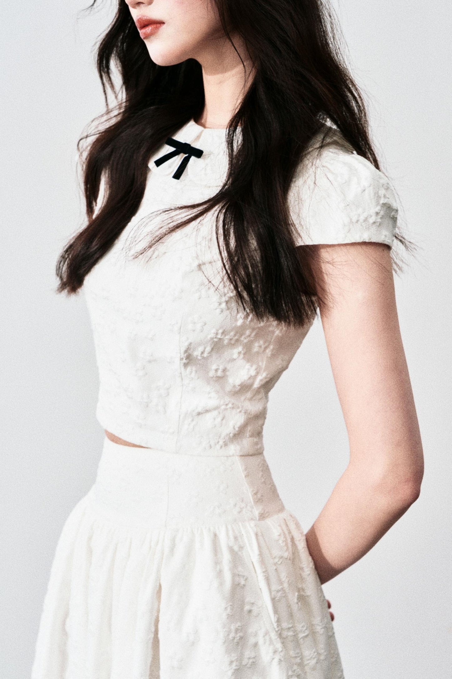 Sweetheart Halter A-Line Skirt Set-Up