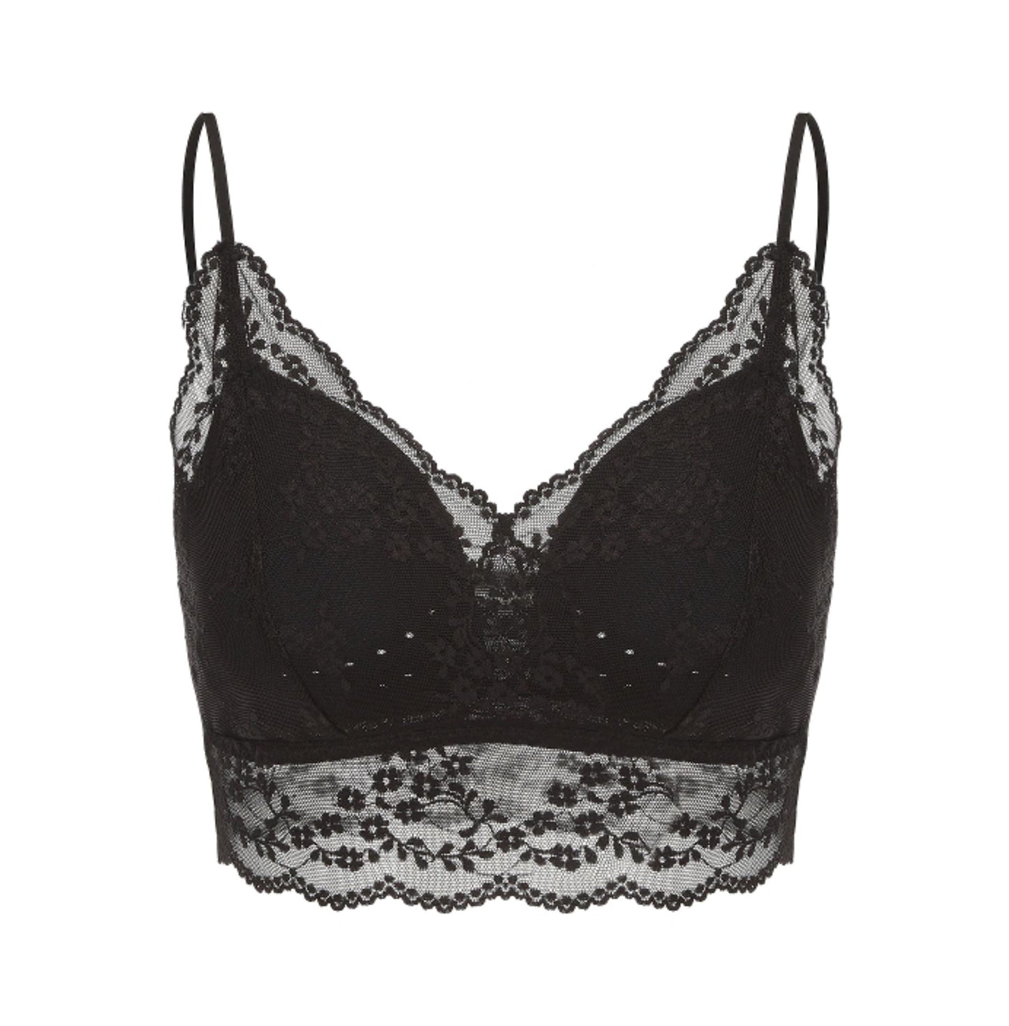Elegant Lace Camisole Bra