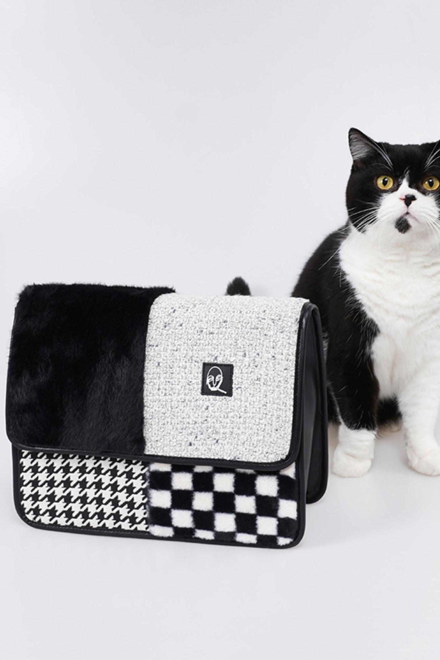 Color Clash Crossbody Bag