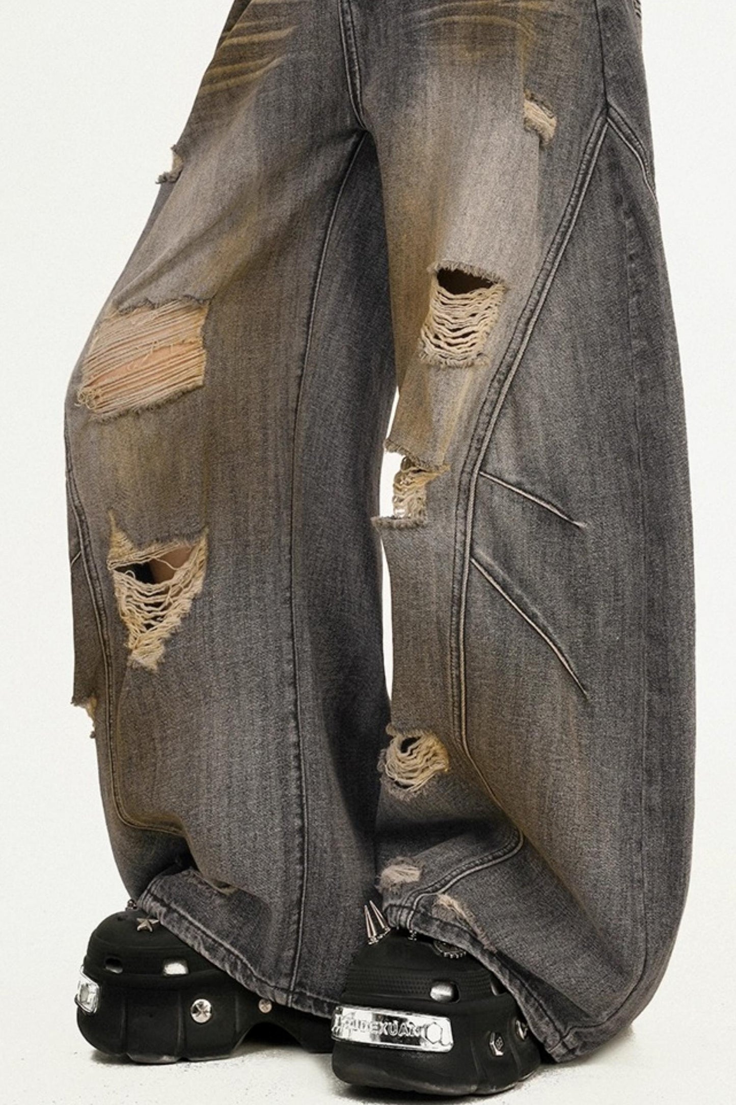 Cool American Punk Loose Jeans