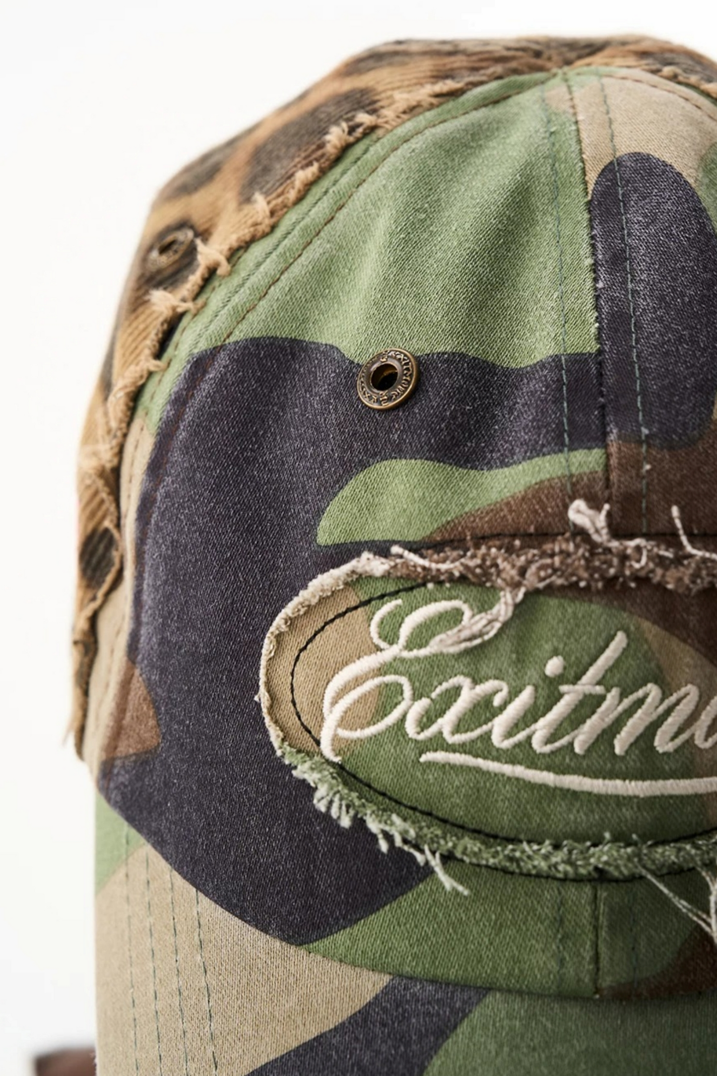 Vintage Camouflage Baseball Cap