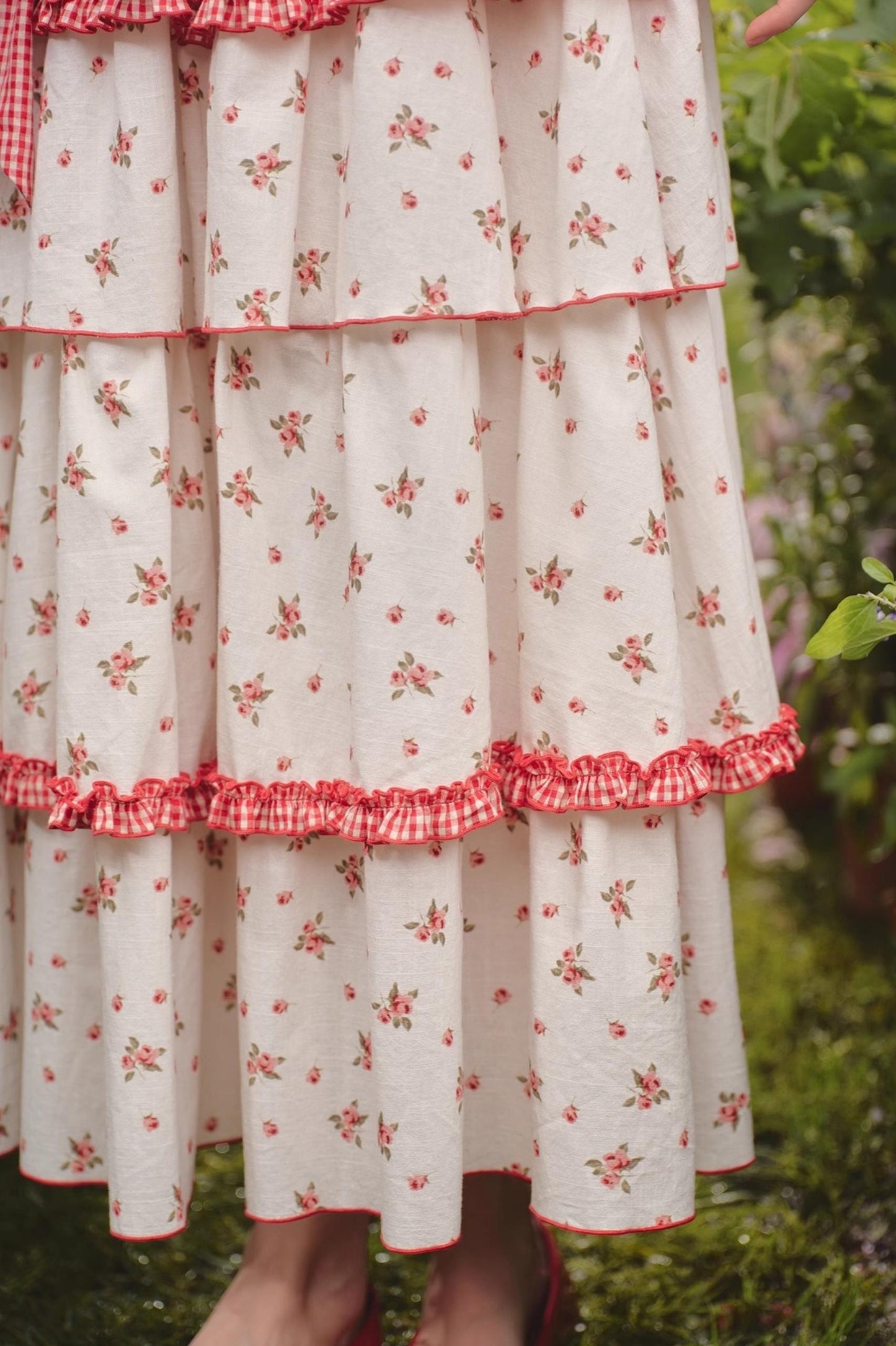 Summer Floral Tower Dress