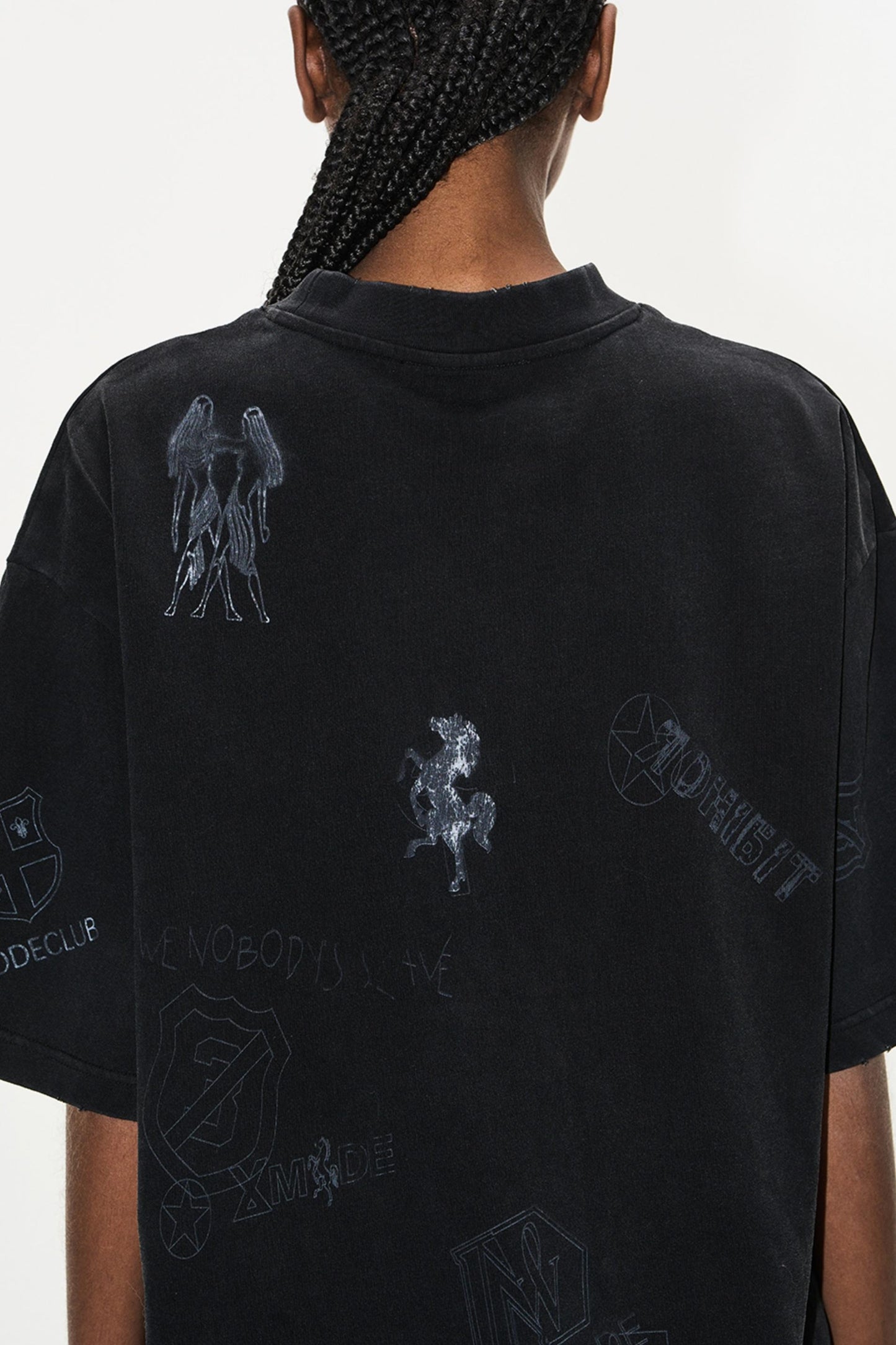 Retro Washed Sketch T-Shirt