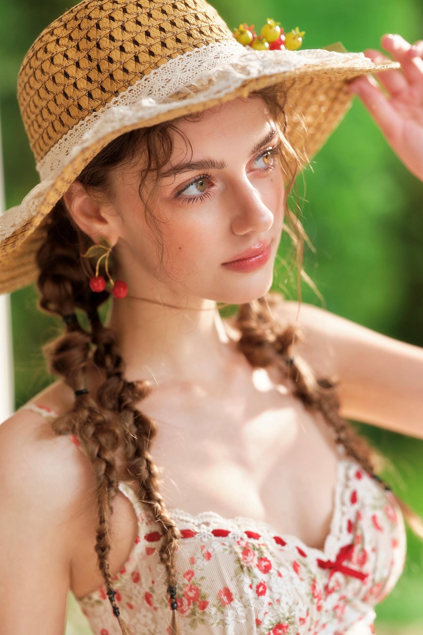 Blossom Lace Corset Skirt Set-Up