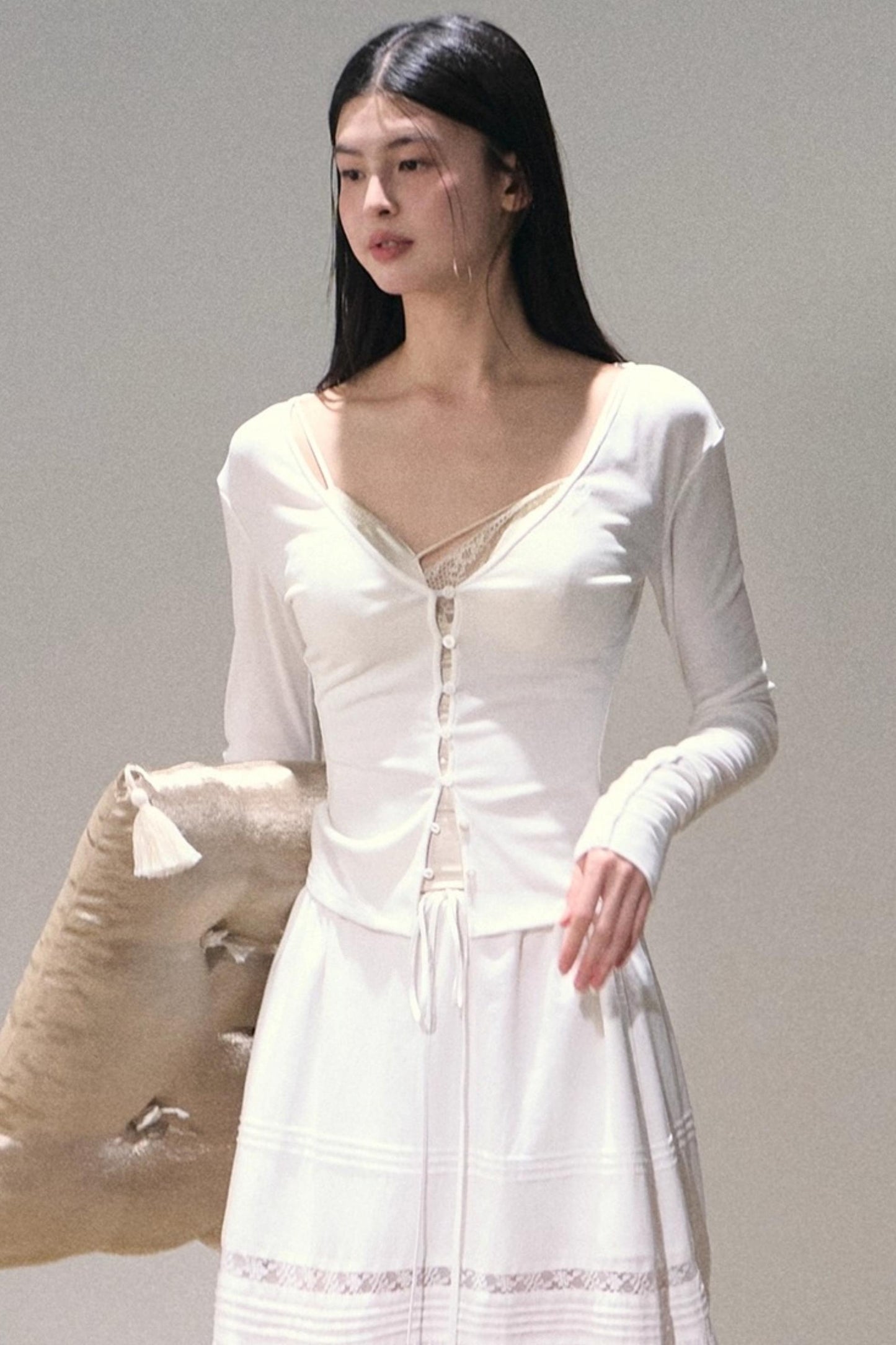 Bohemian Cotton Lace Skirt