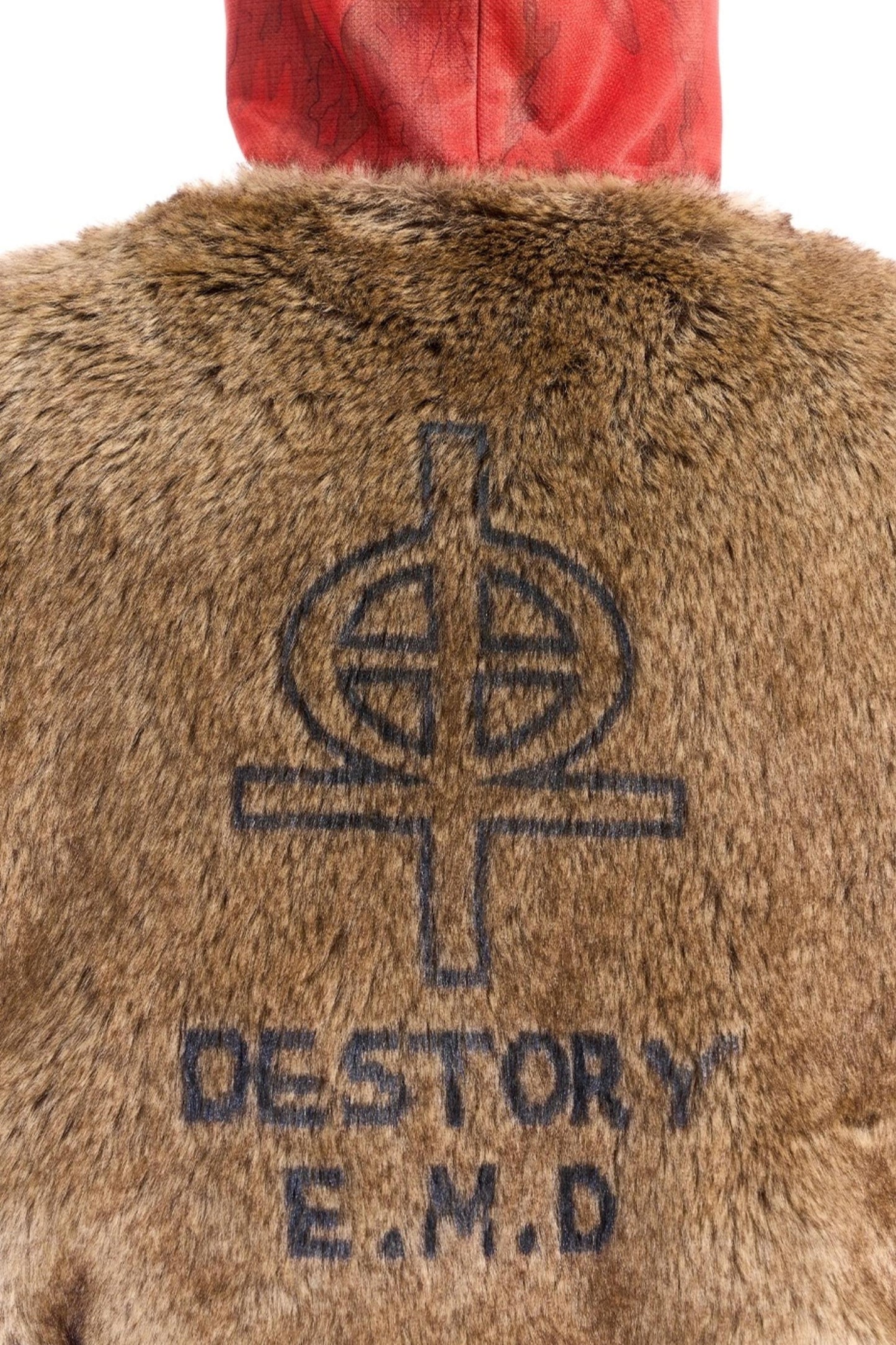 Patchwork Camouflage Hooded Jacket