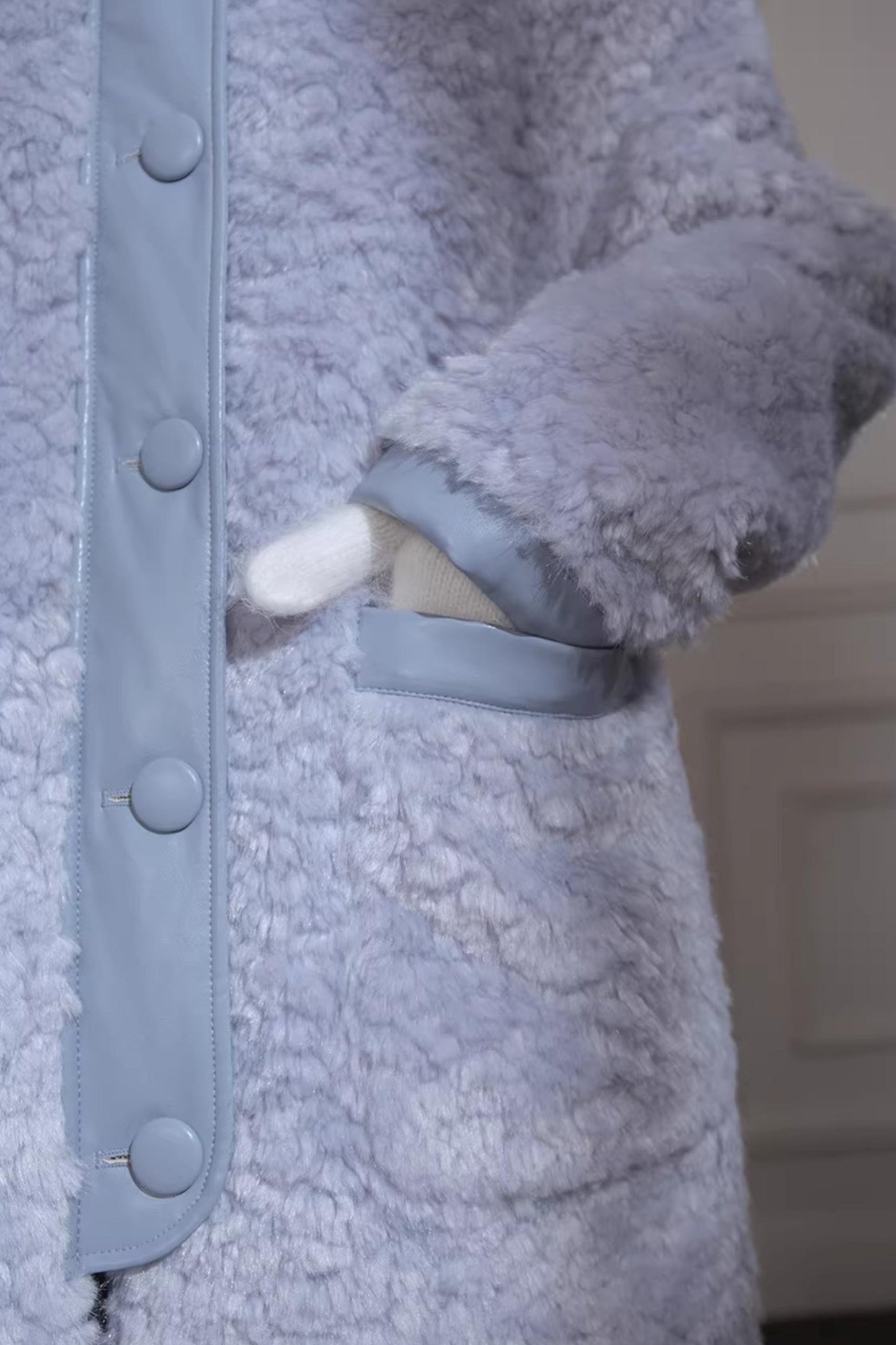 Reversible Misty Faux Fur Coat