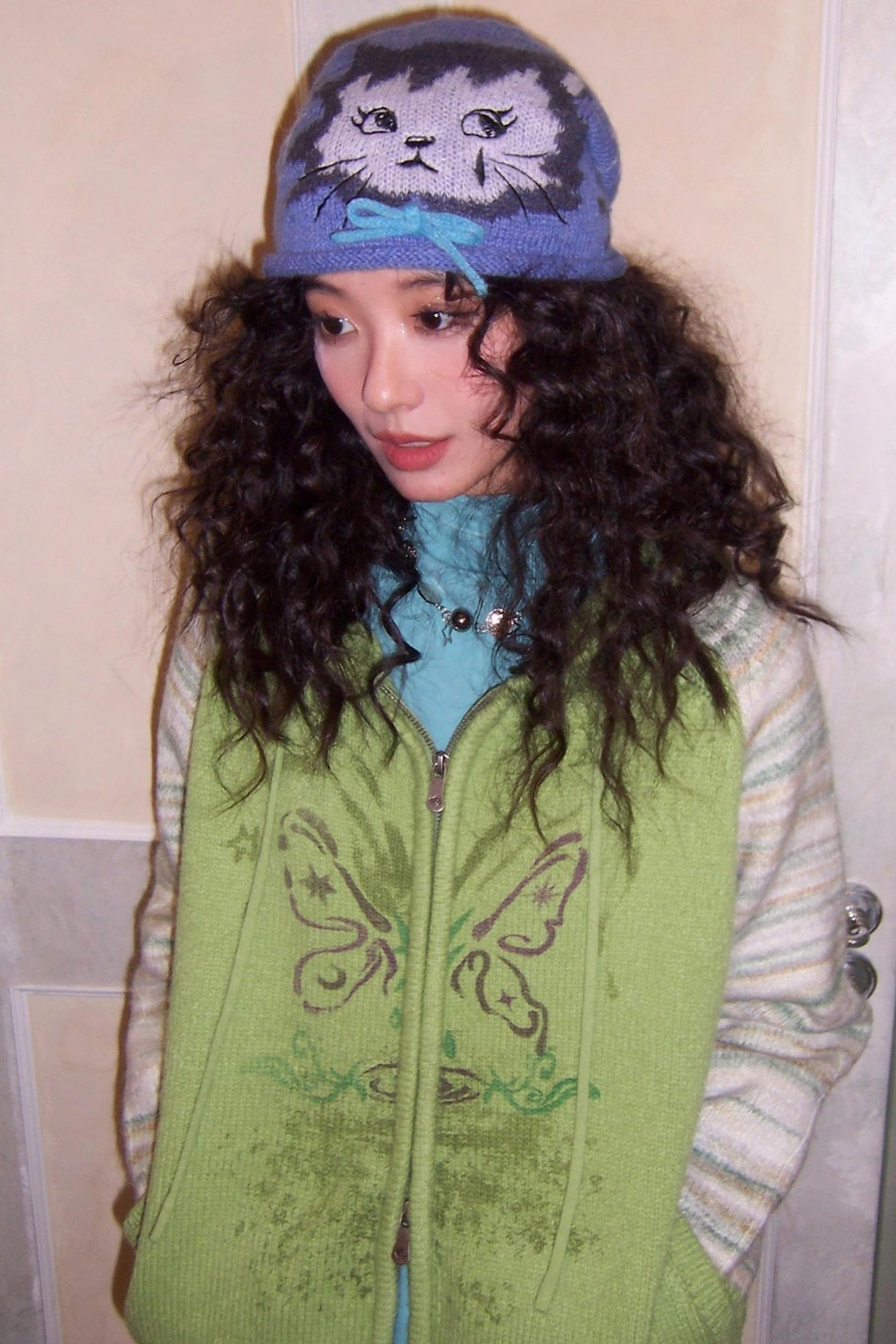 Butterfly Whisper Wool Cardigan