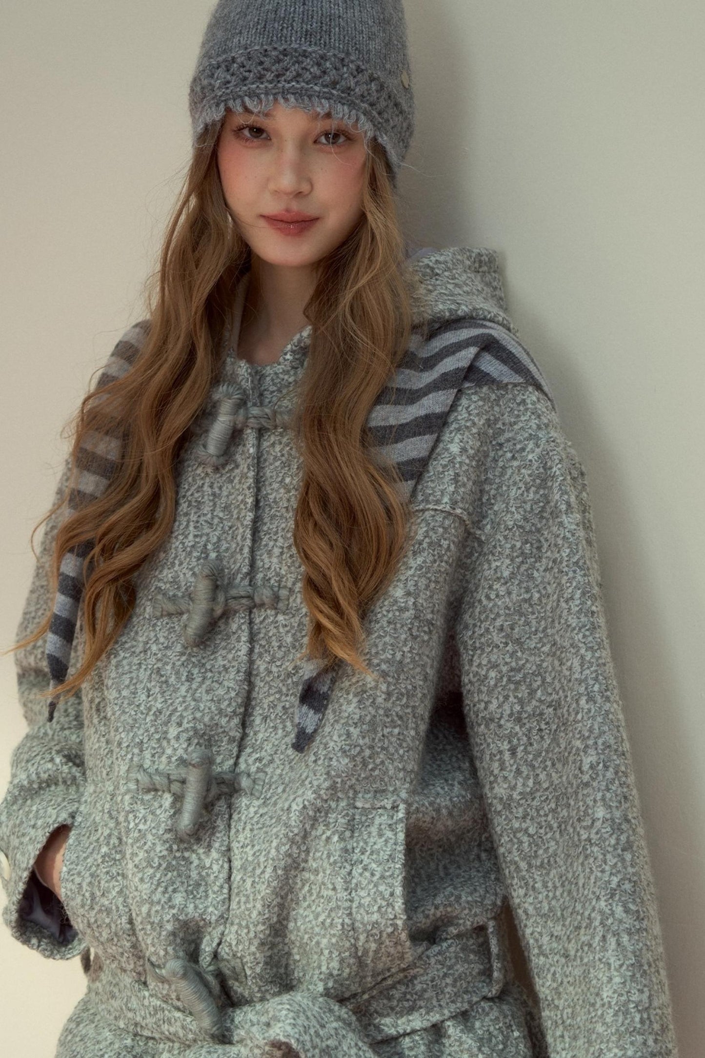 Collegiate Style Sheep Wool Jacket