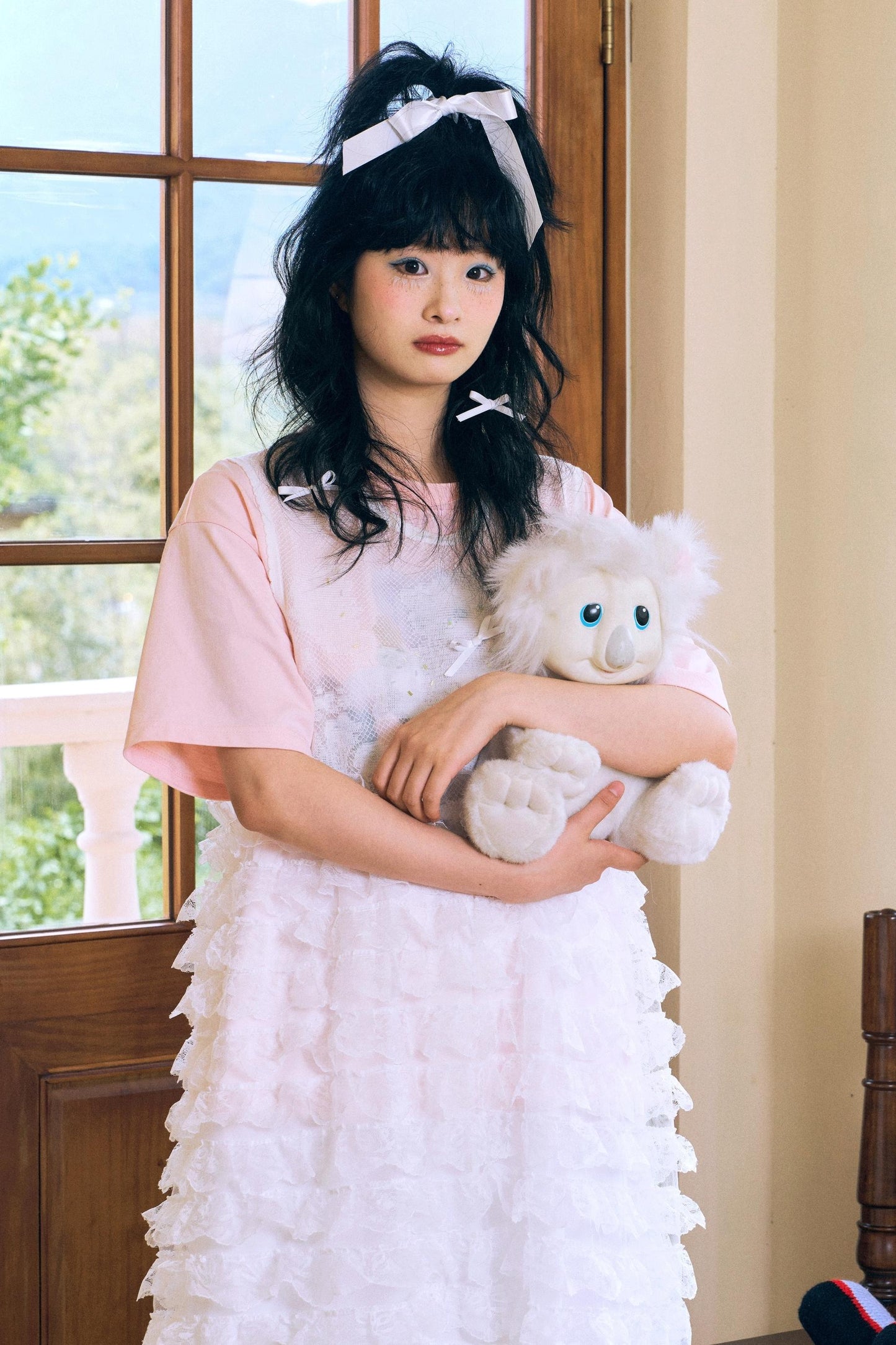 Alien Garden Jacquard Knit Dress