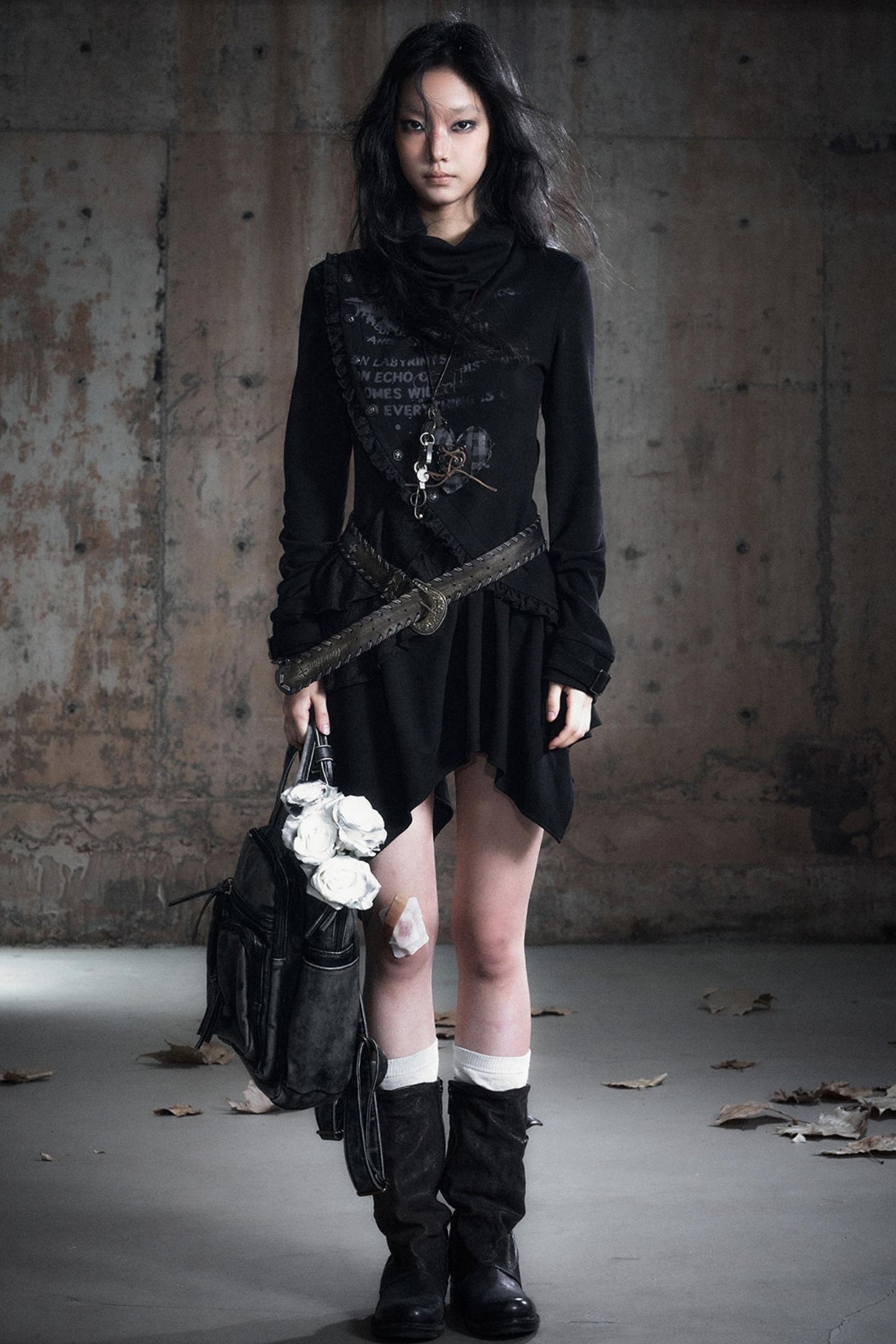 Wandering Wind Texture Dress