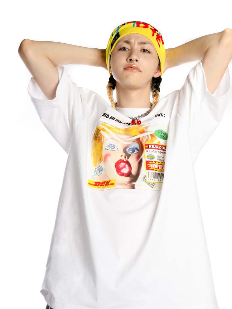 "Life Fucks Me So Hard" Culture Over Size Short Sleeve T-Shirt