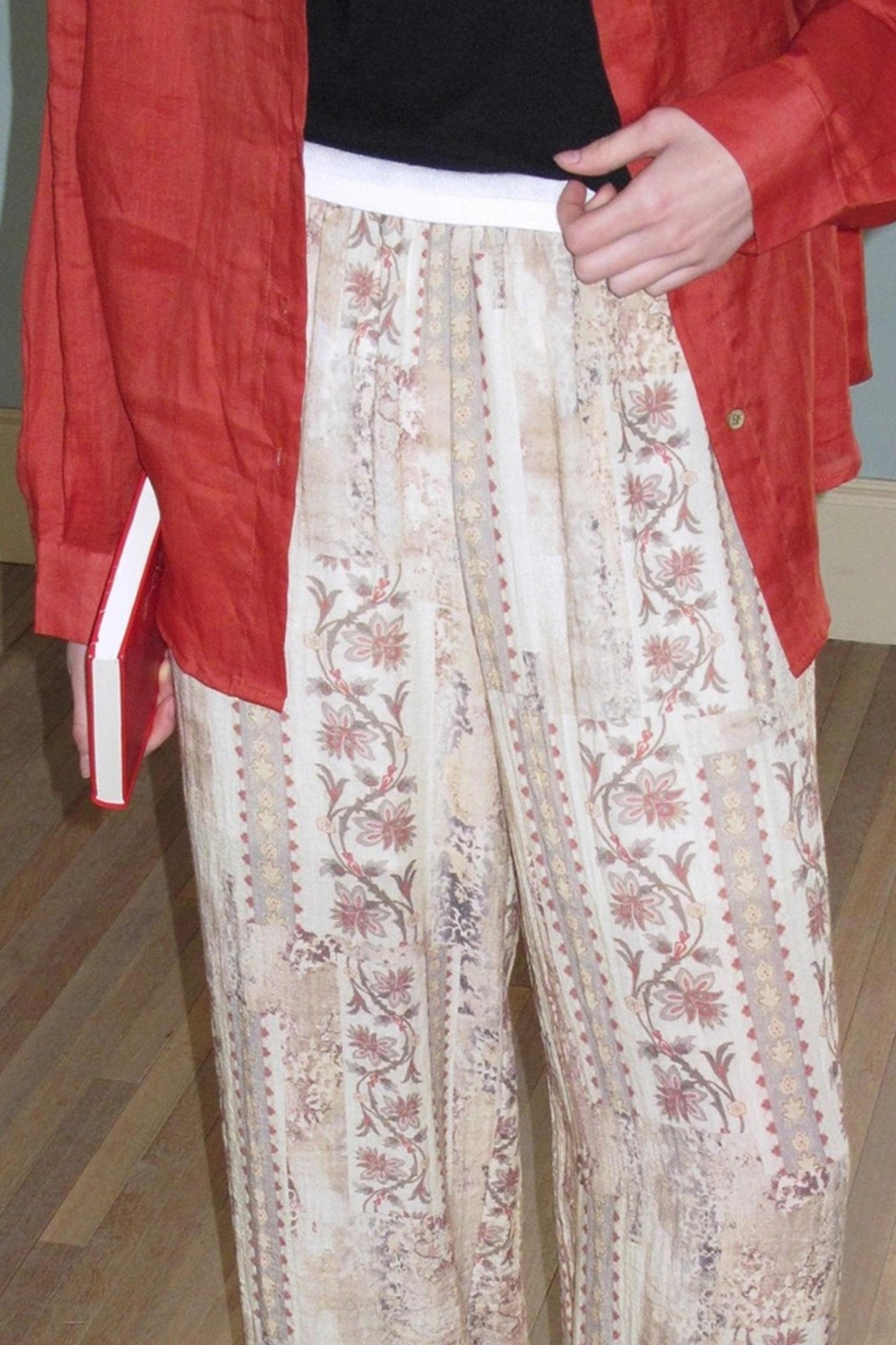 Neoclassical Vintage Lace Pants