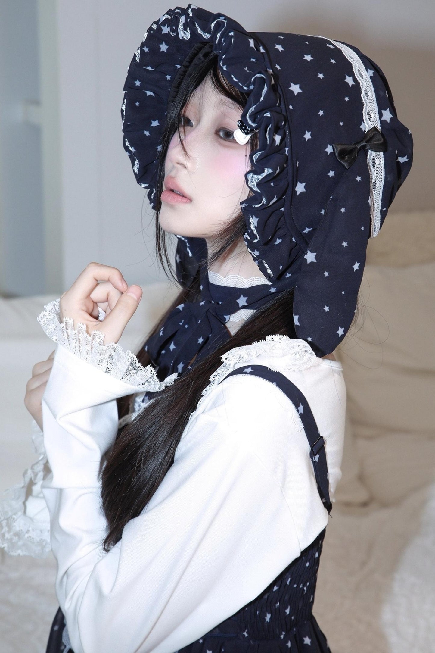 Star Dot Chiffon Sundress