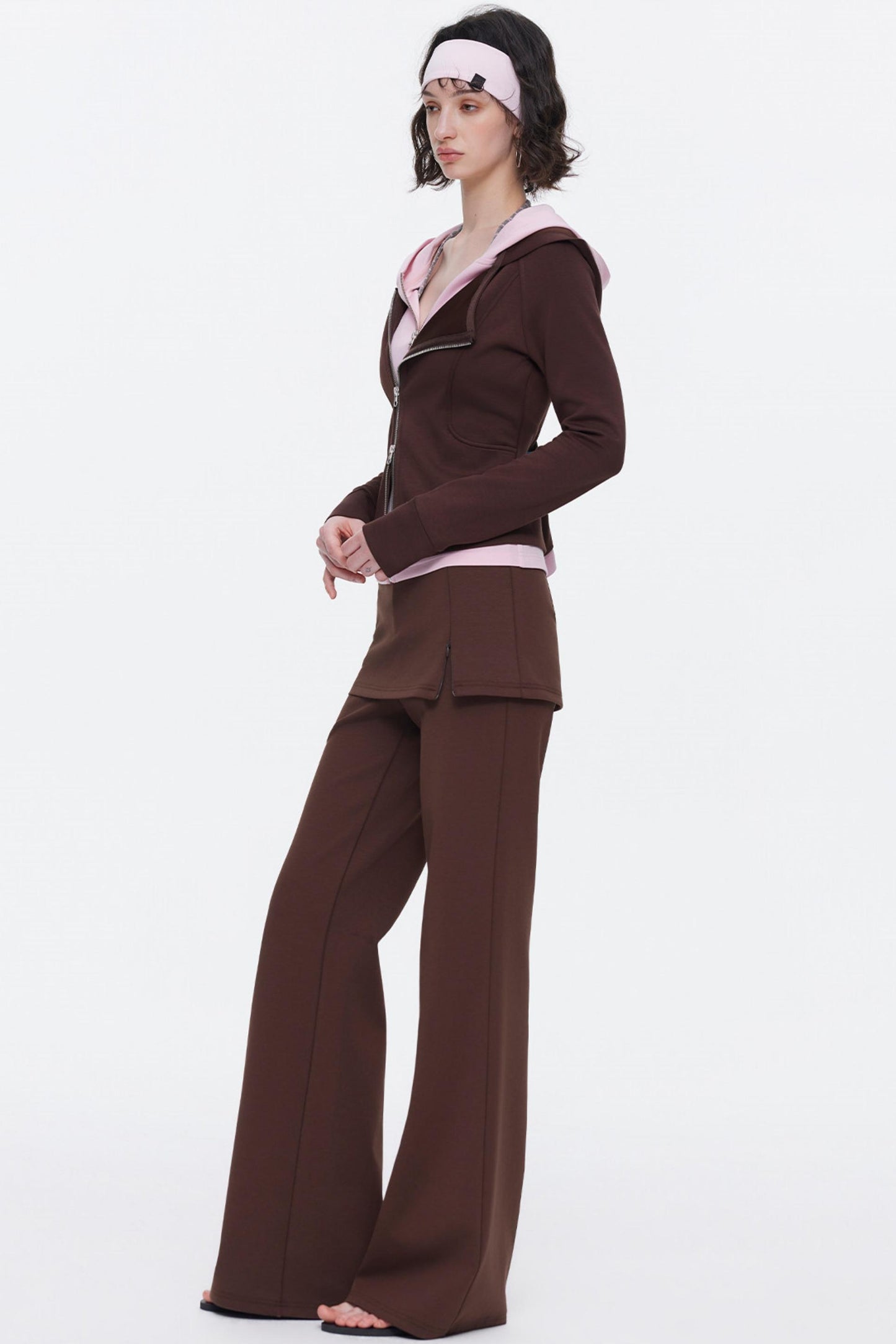 Skin-Friendly Knit Skirt Pants