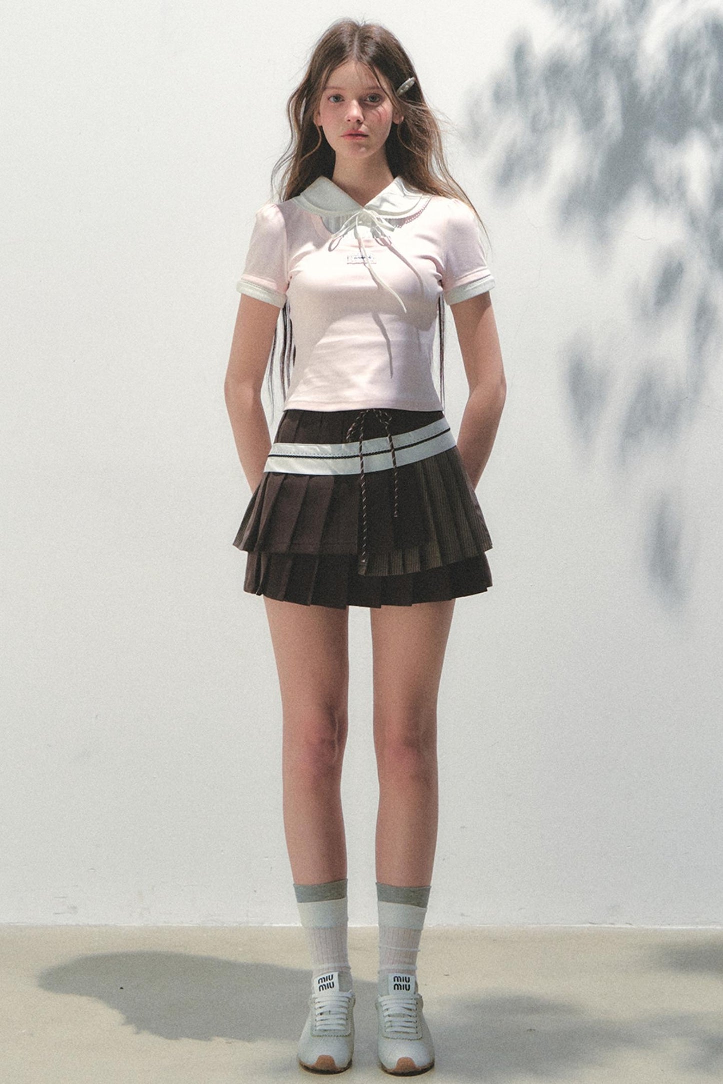 Chic Vintage Peplum Skirt