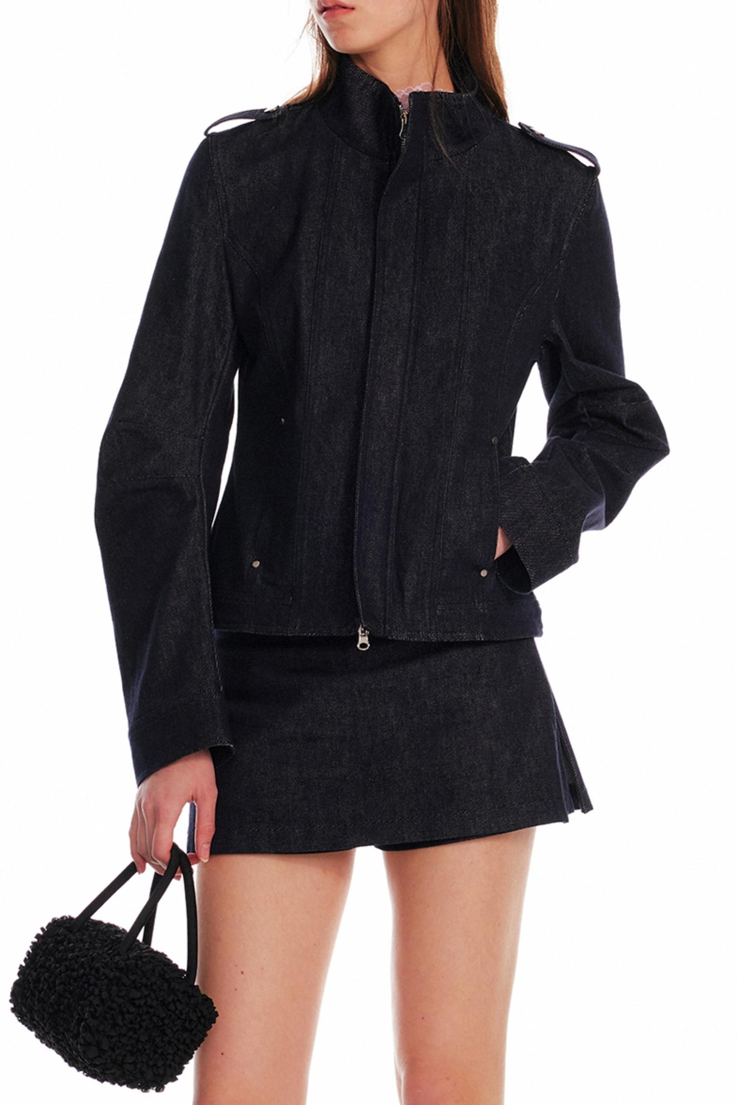 Retro Cowhide Denim Jacket