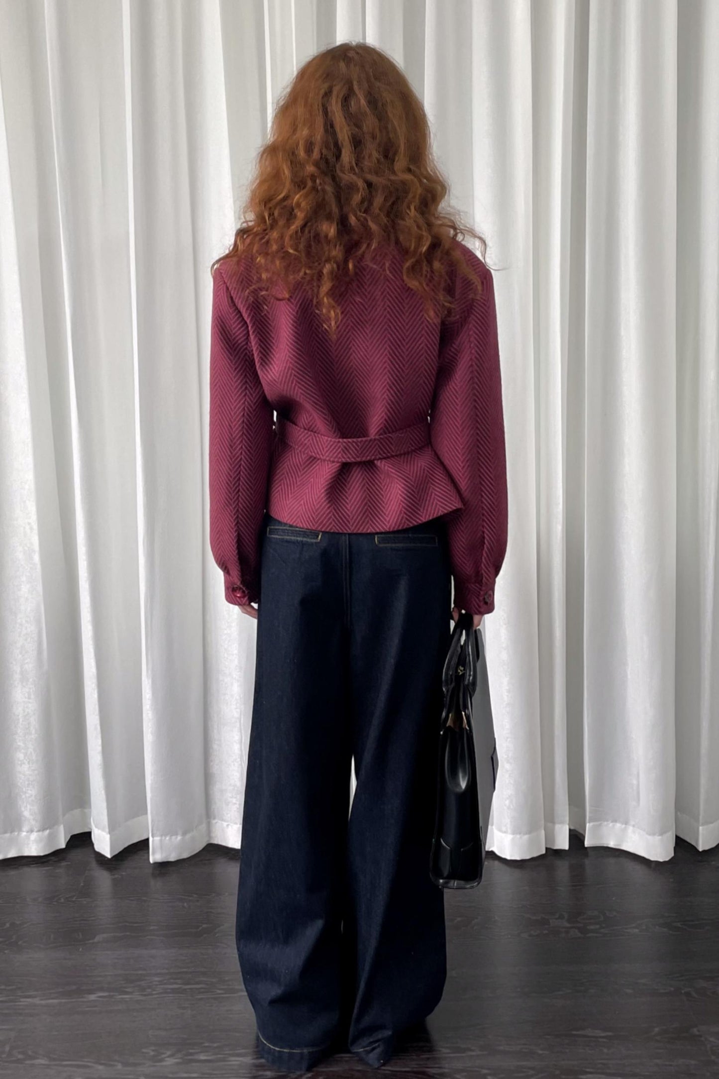 Wide-Leg Commuter Jeans