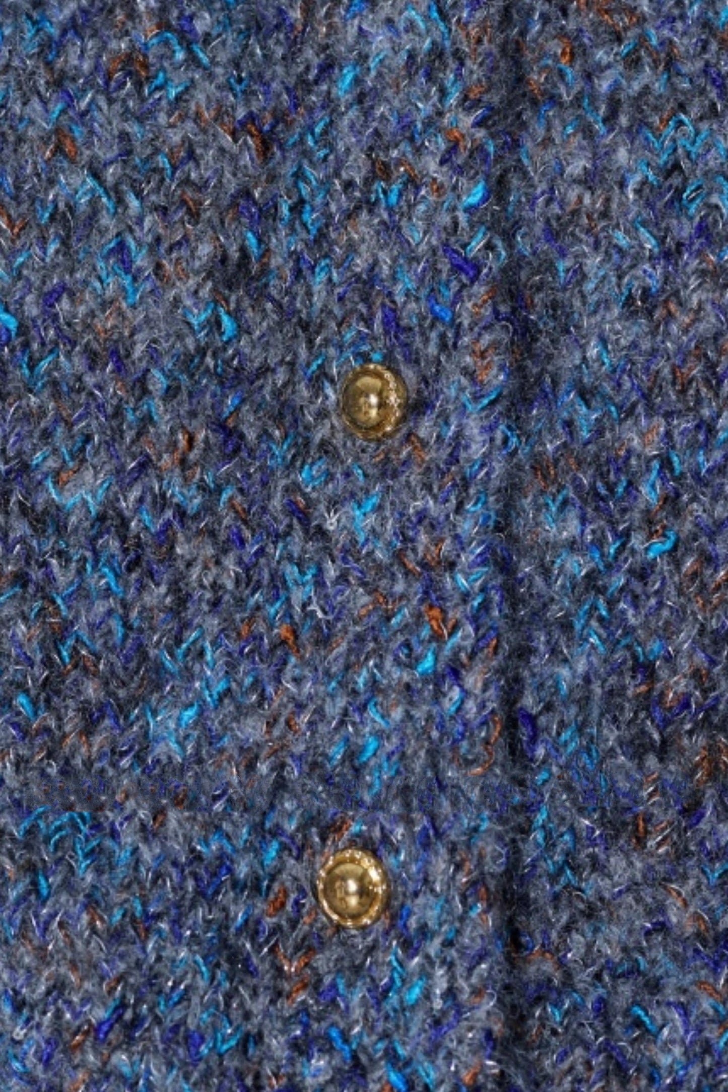 Intricate Mohair Starry Cardigan Set-Up