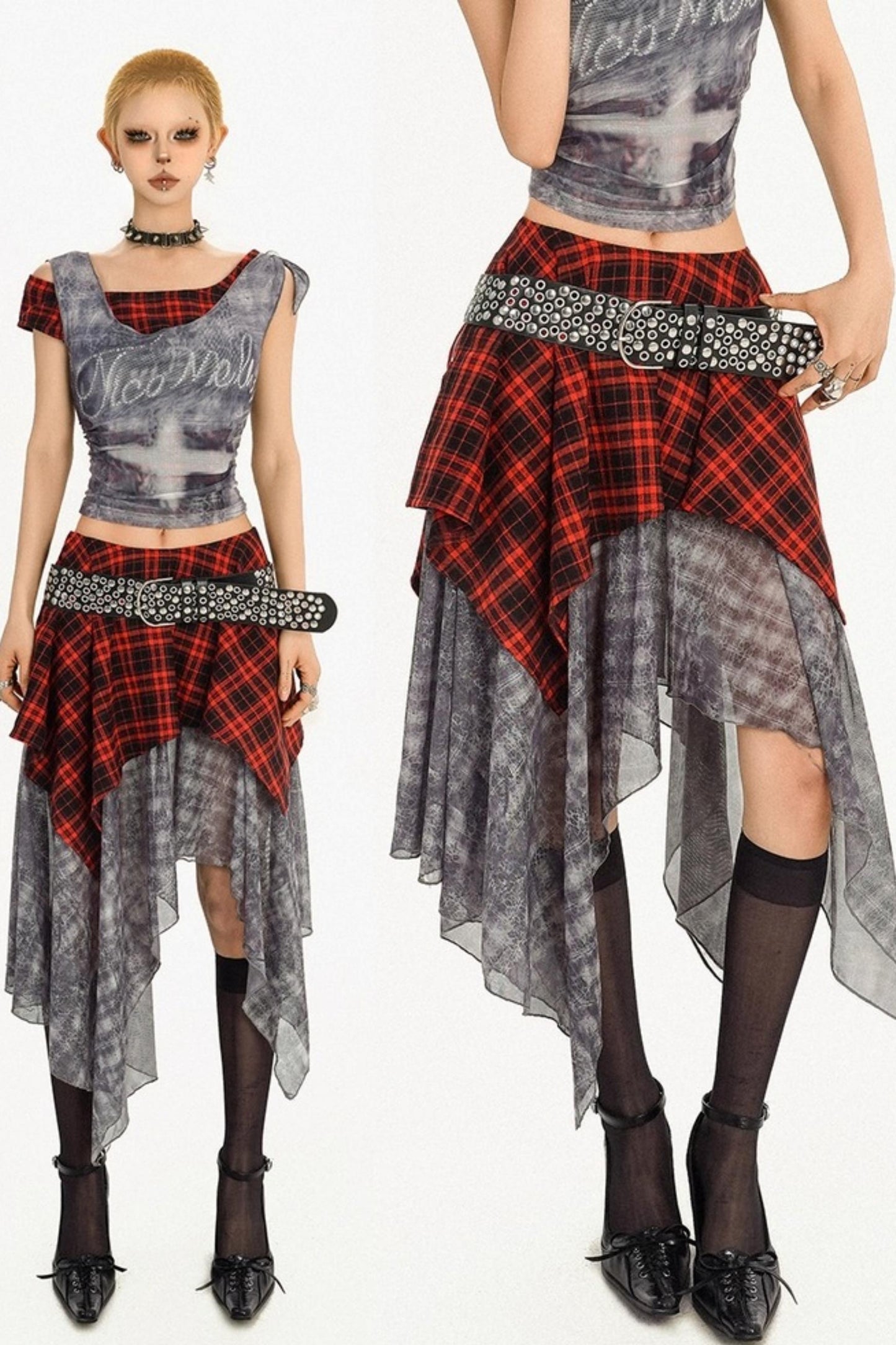 Original American Retro Layered Skirt