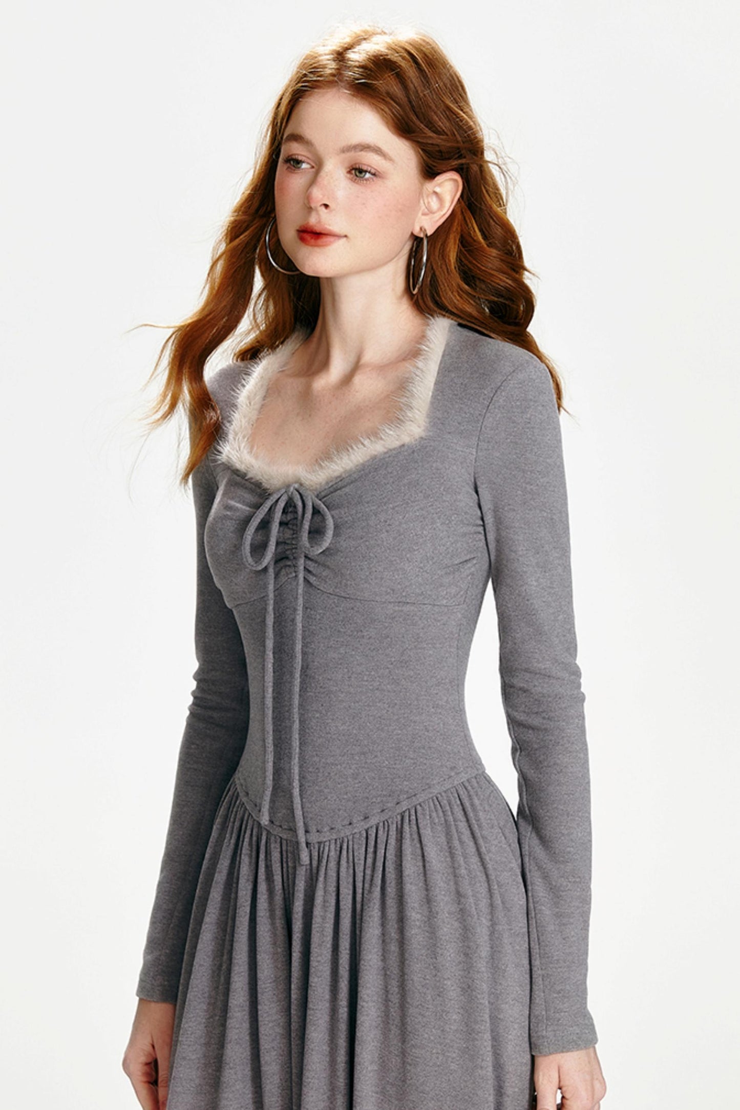 French Mink Maxi Dress