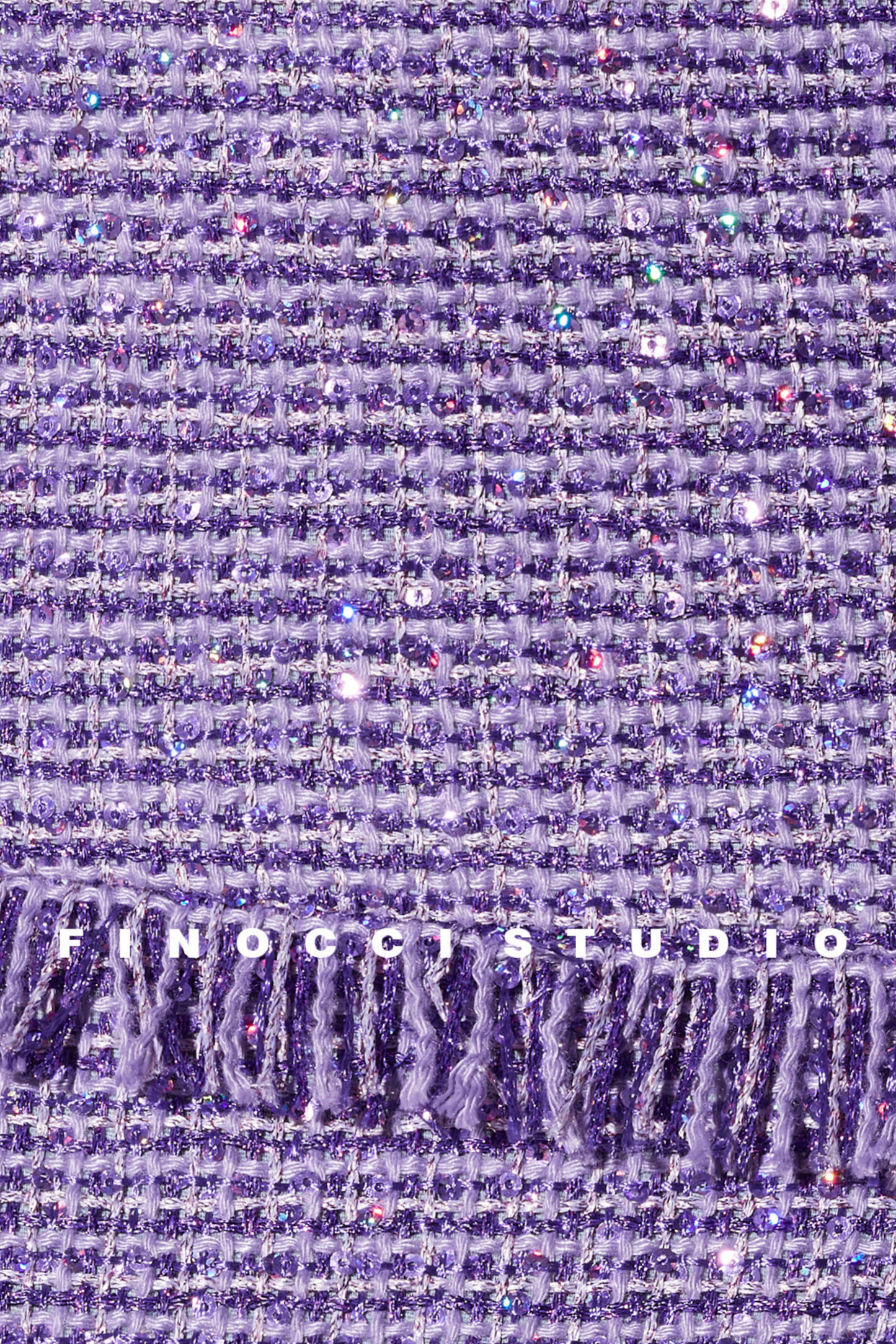 Iridescent Galaxy Tweed Rock