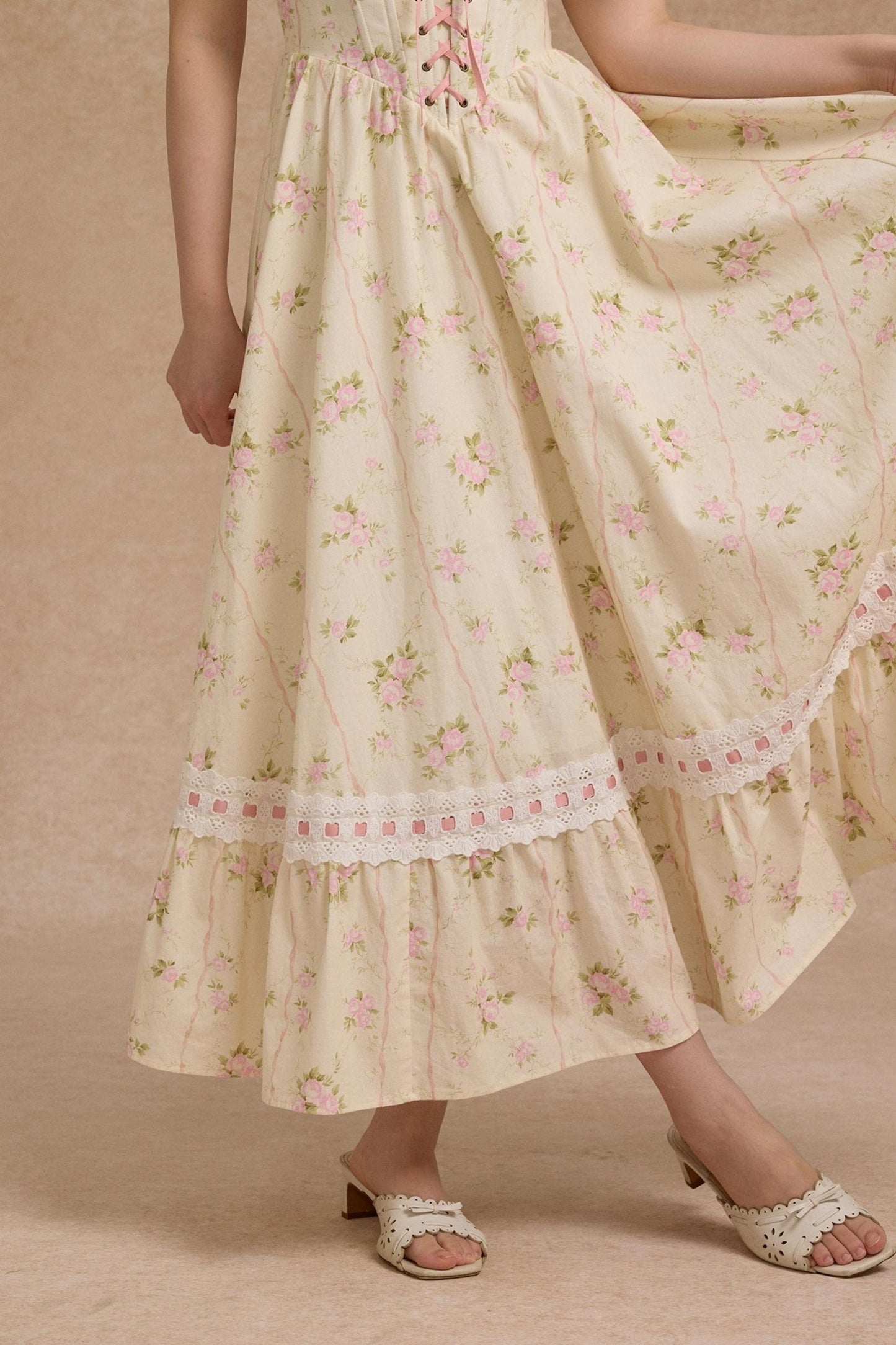 Herringbone Corset Dress