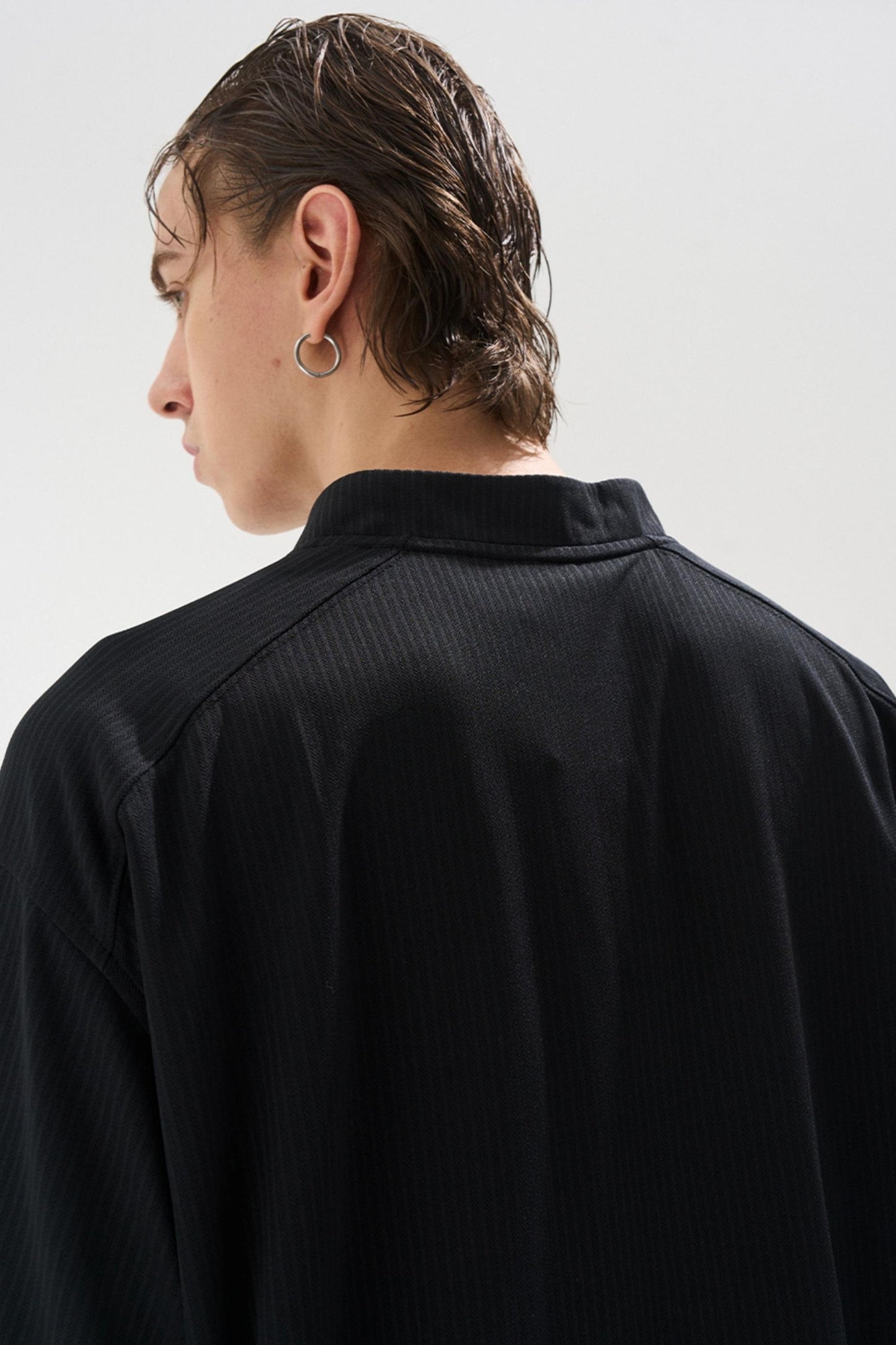 Striped Jersey Long Sleeve T-Shirt