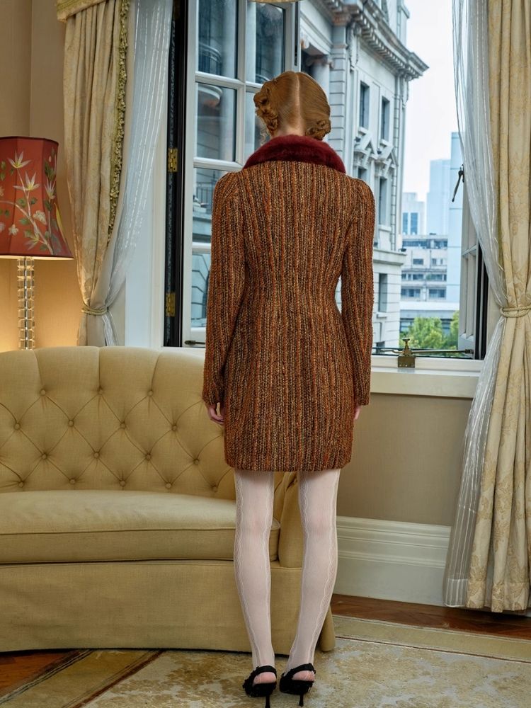 Langarm-Sanduhren-Weste