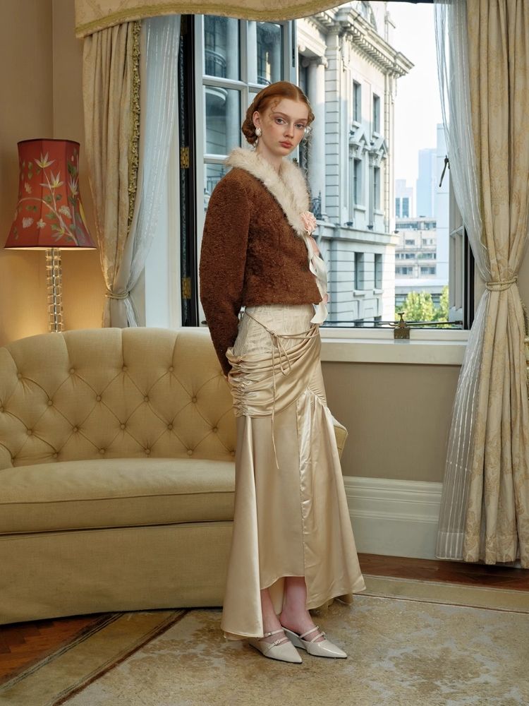 Gold unregelmäßiger Halbrock