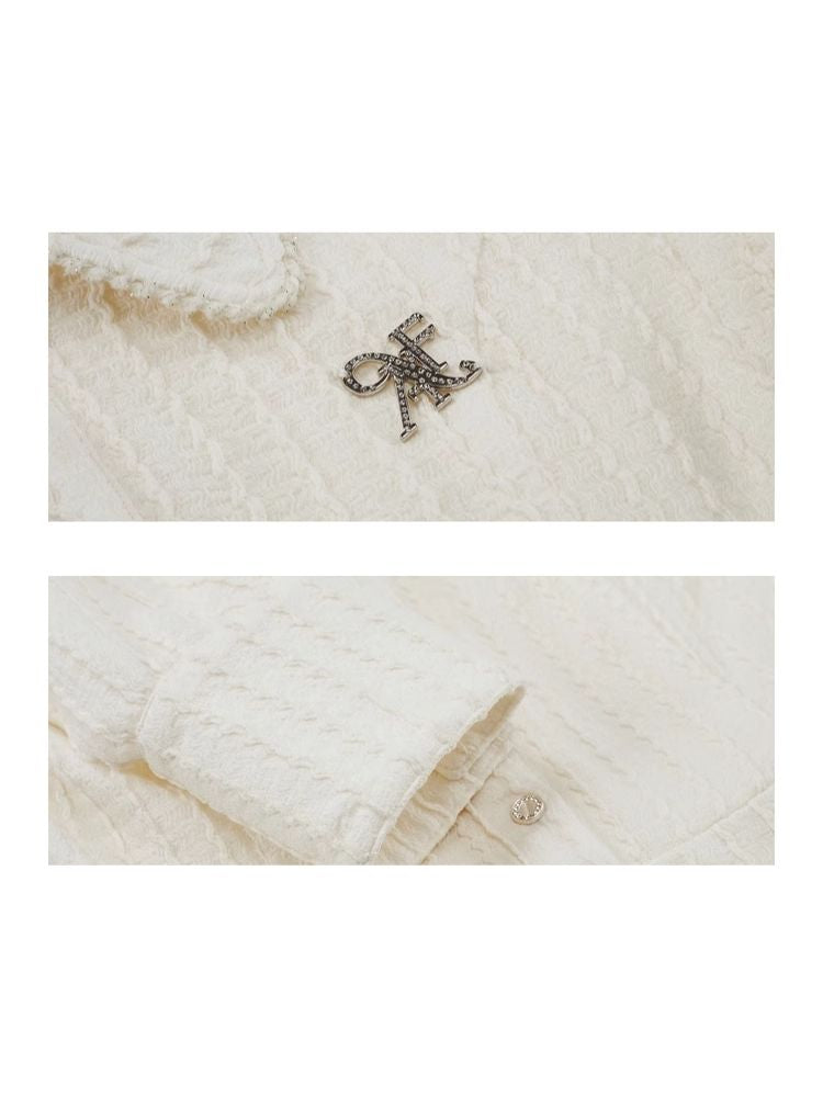 Langarm-Bowkuchen-Kleid